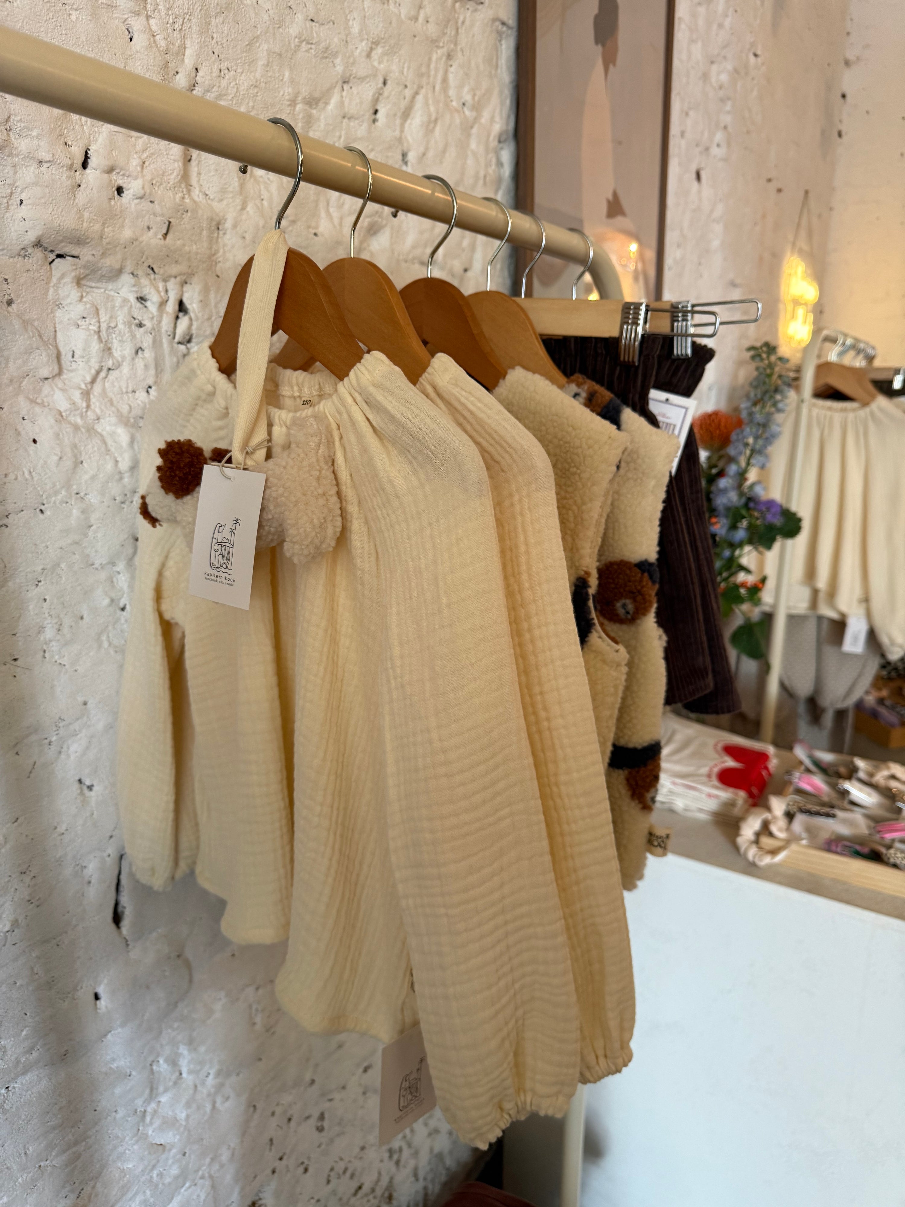 Blouse - tetra offwhite