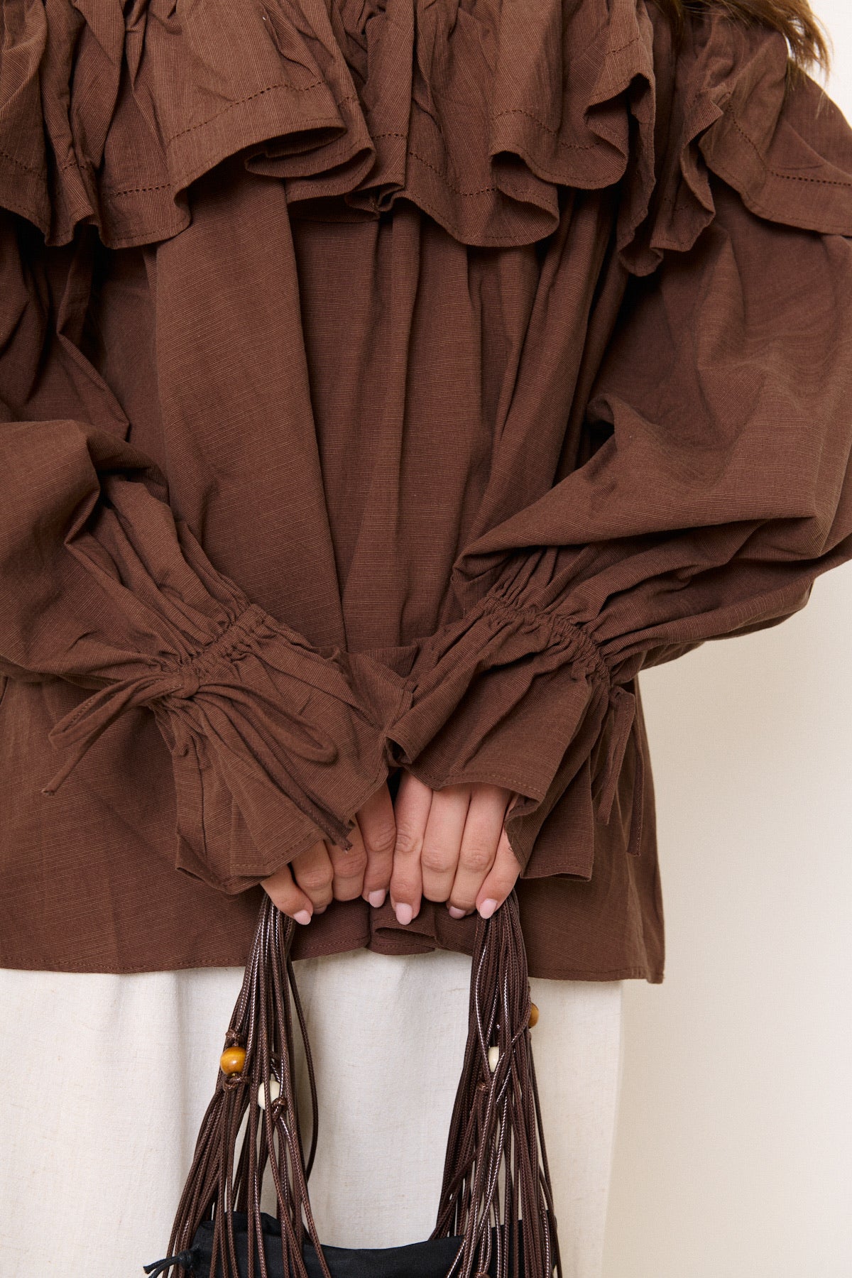 Blouse Jeany - brown