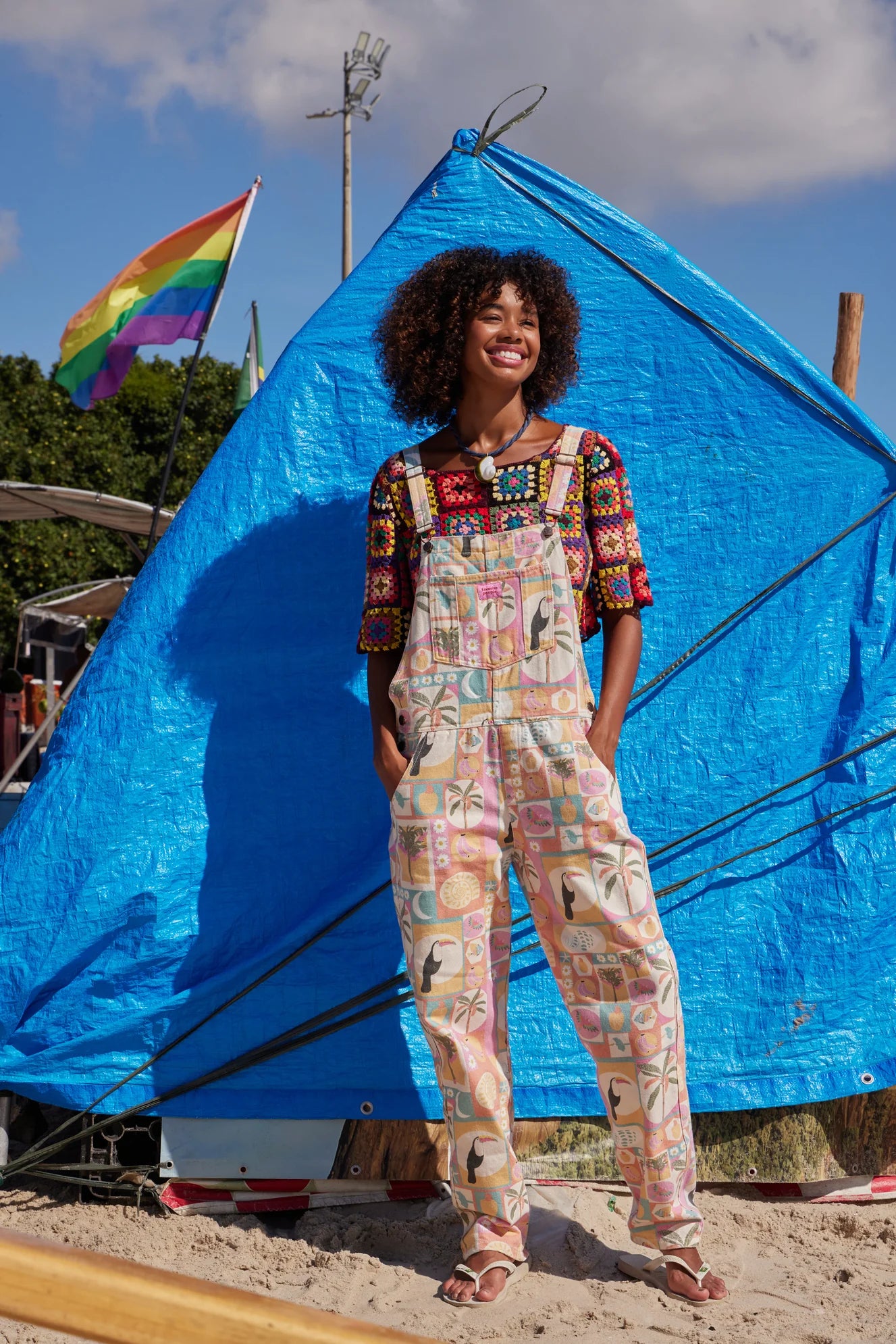 WOMAN RIO OVERALLS