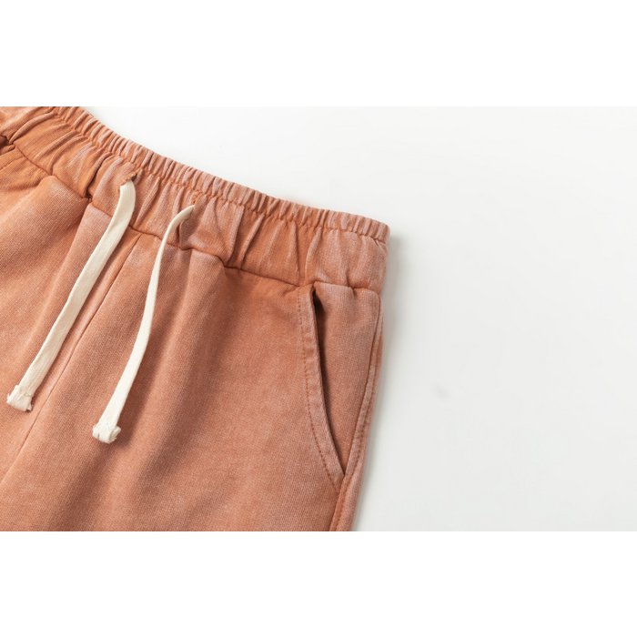 Short - washed orange