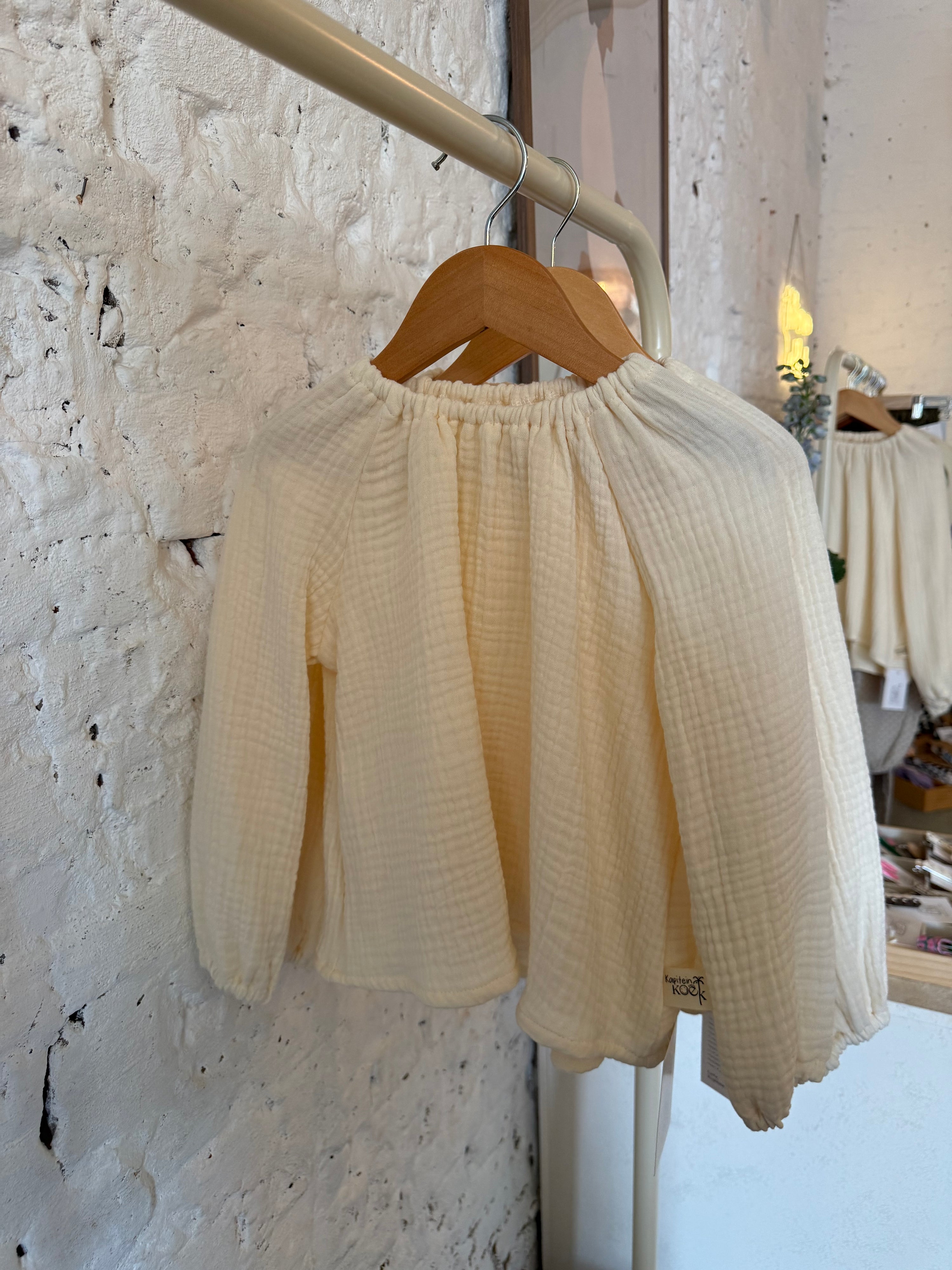 Blouse - tetra offwhite