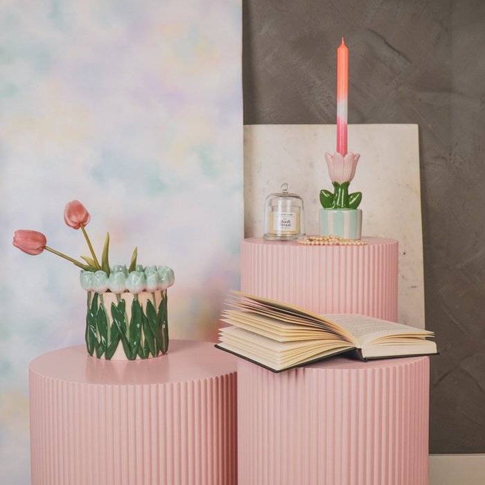 Vaas tulpen