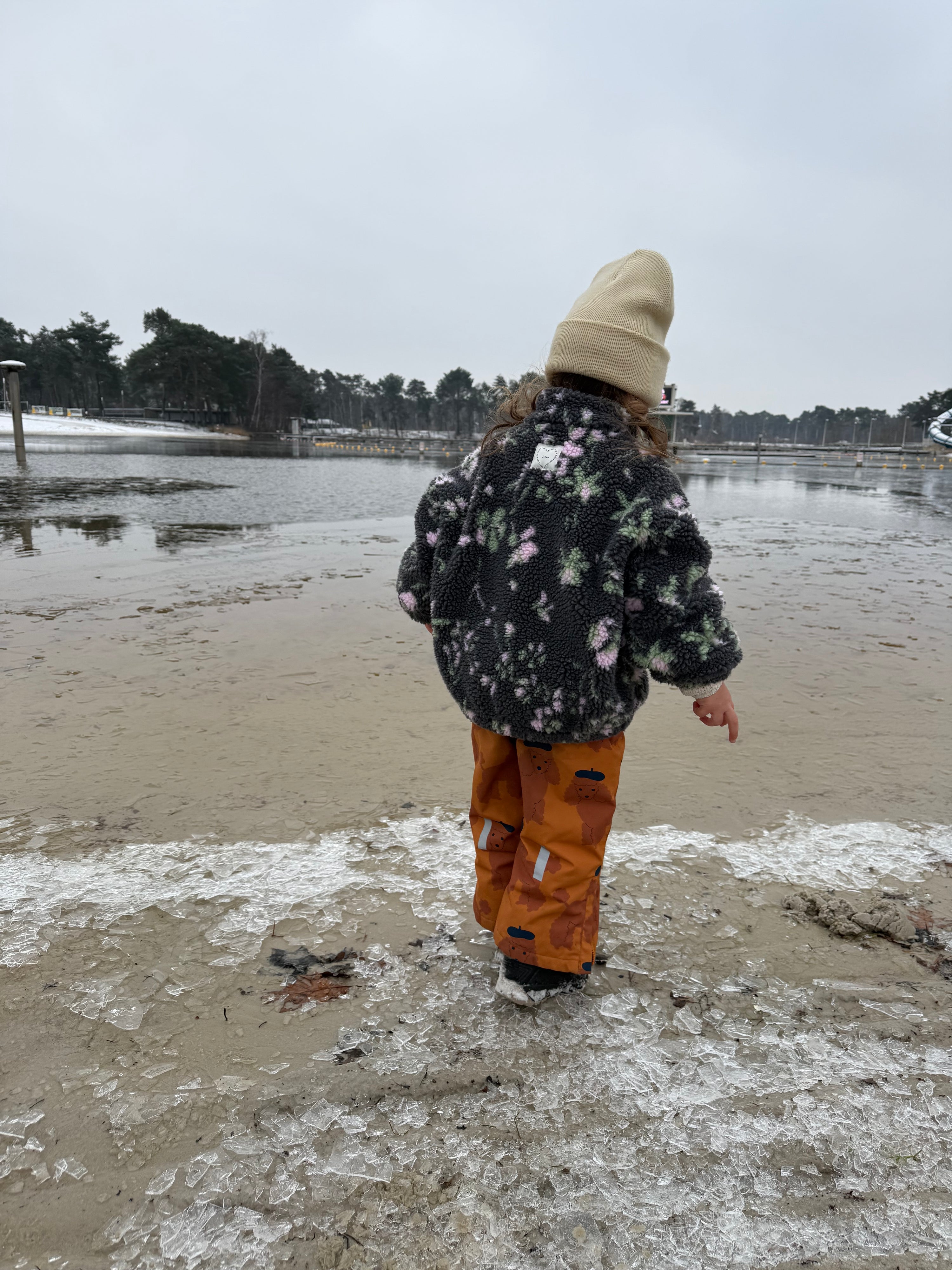 Teddy jacket - flower