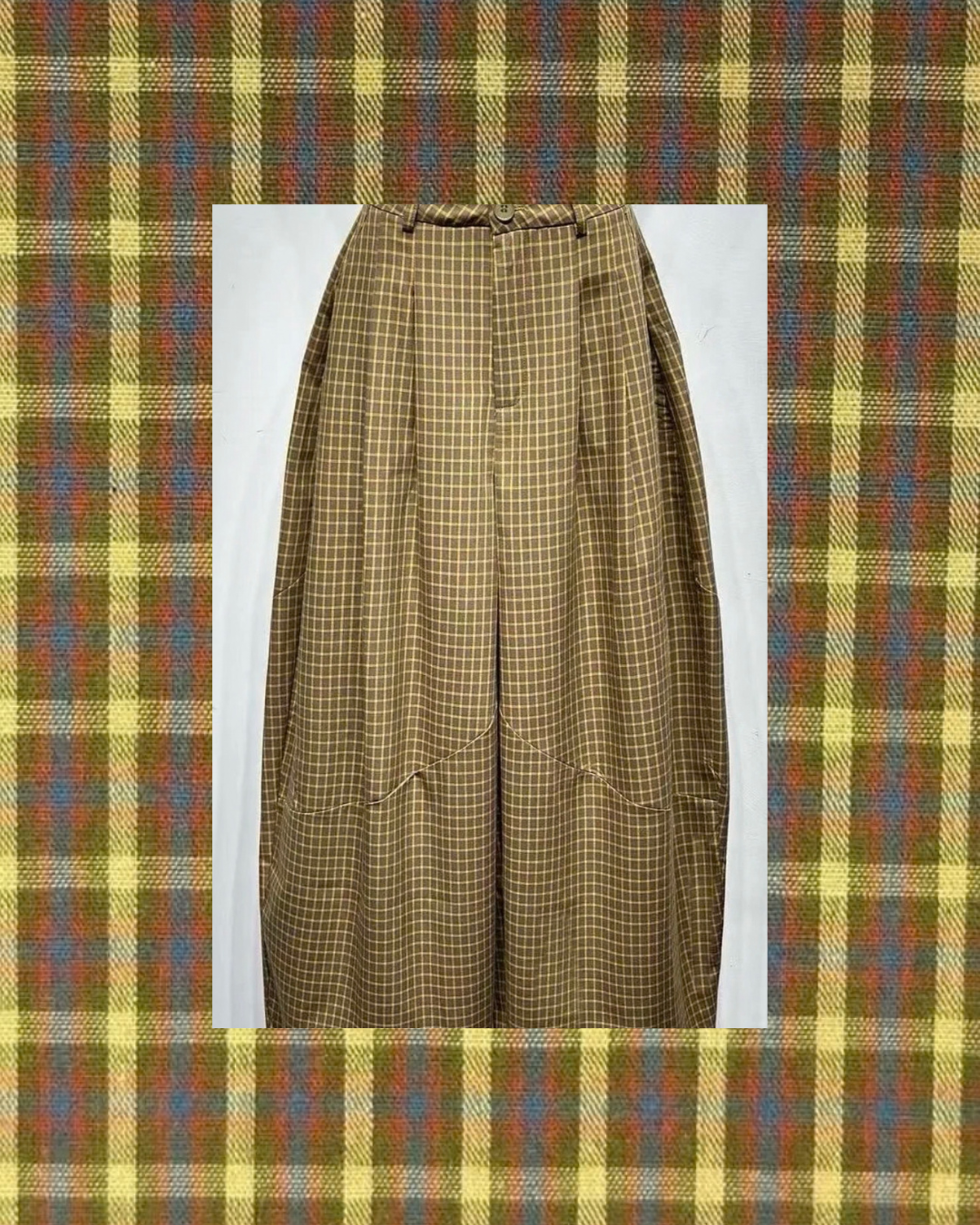 Baggy pant checkers Mila