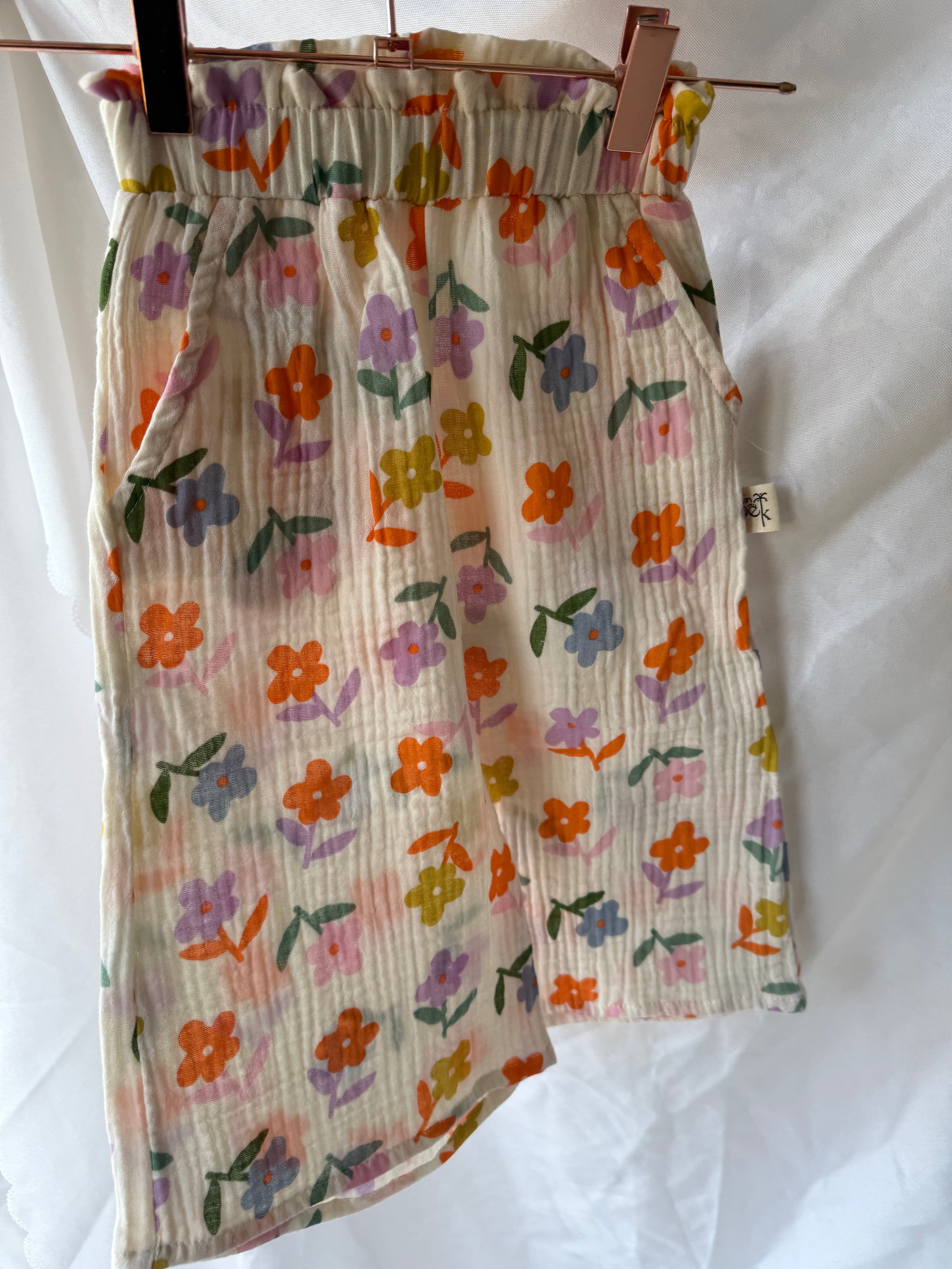 Broek -  tetra flower power