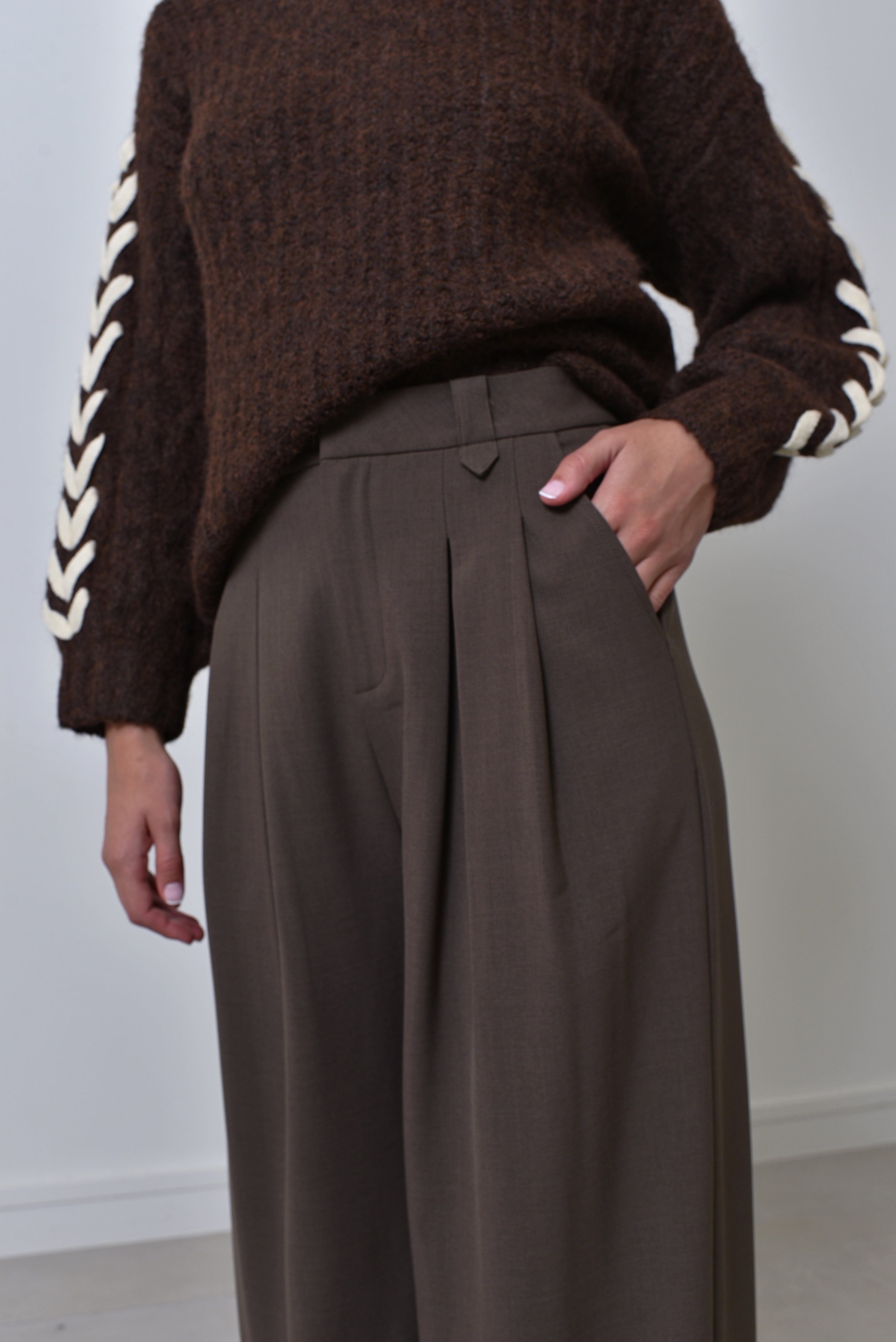 Pants Cozet - marron