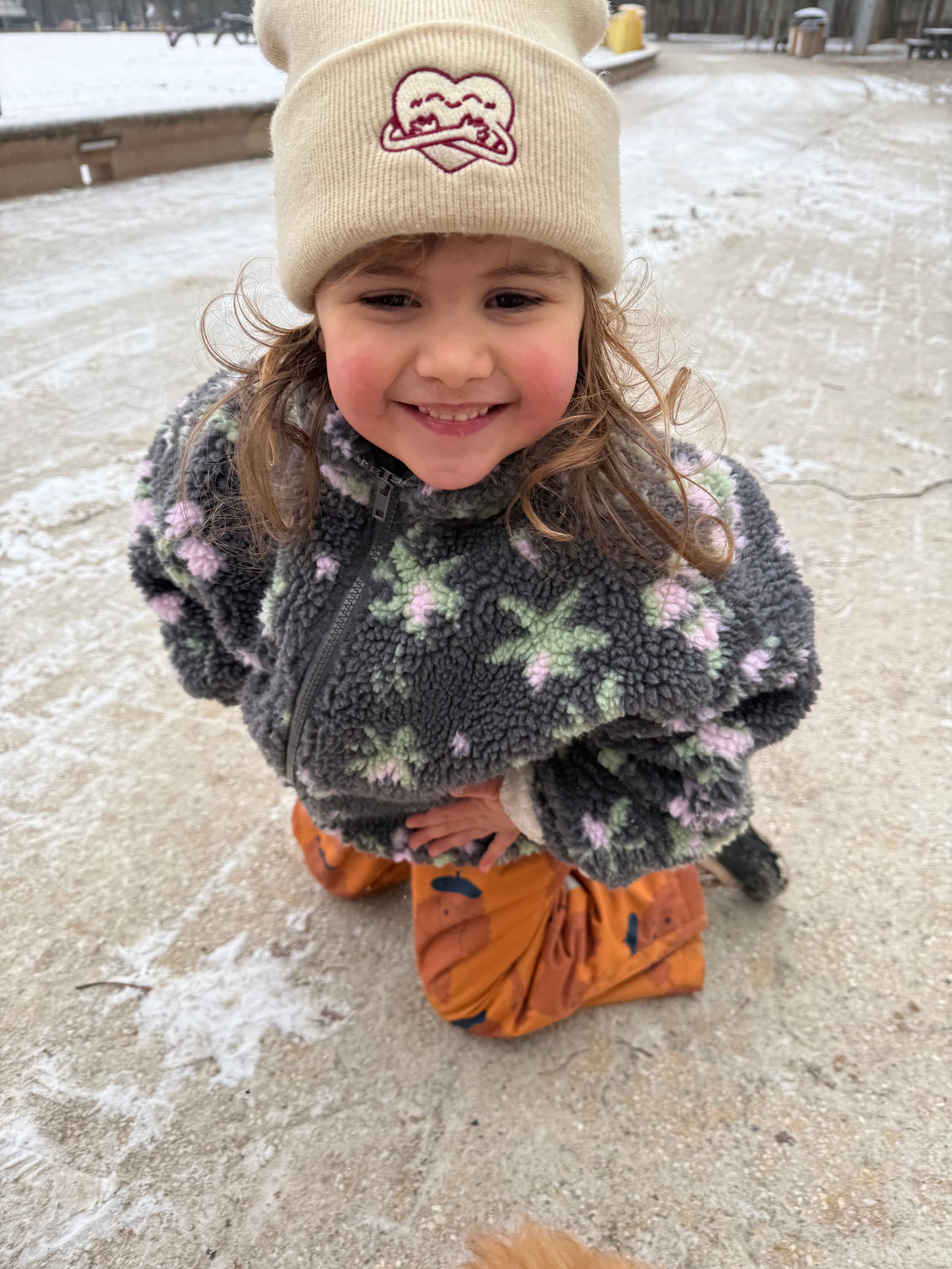 Teddy jacket - flower