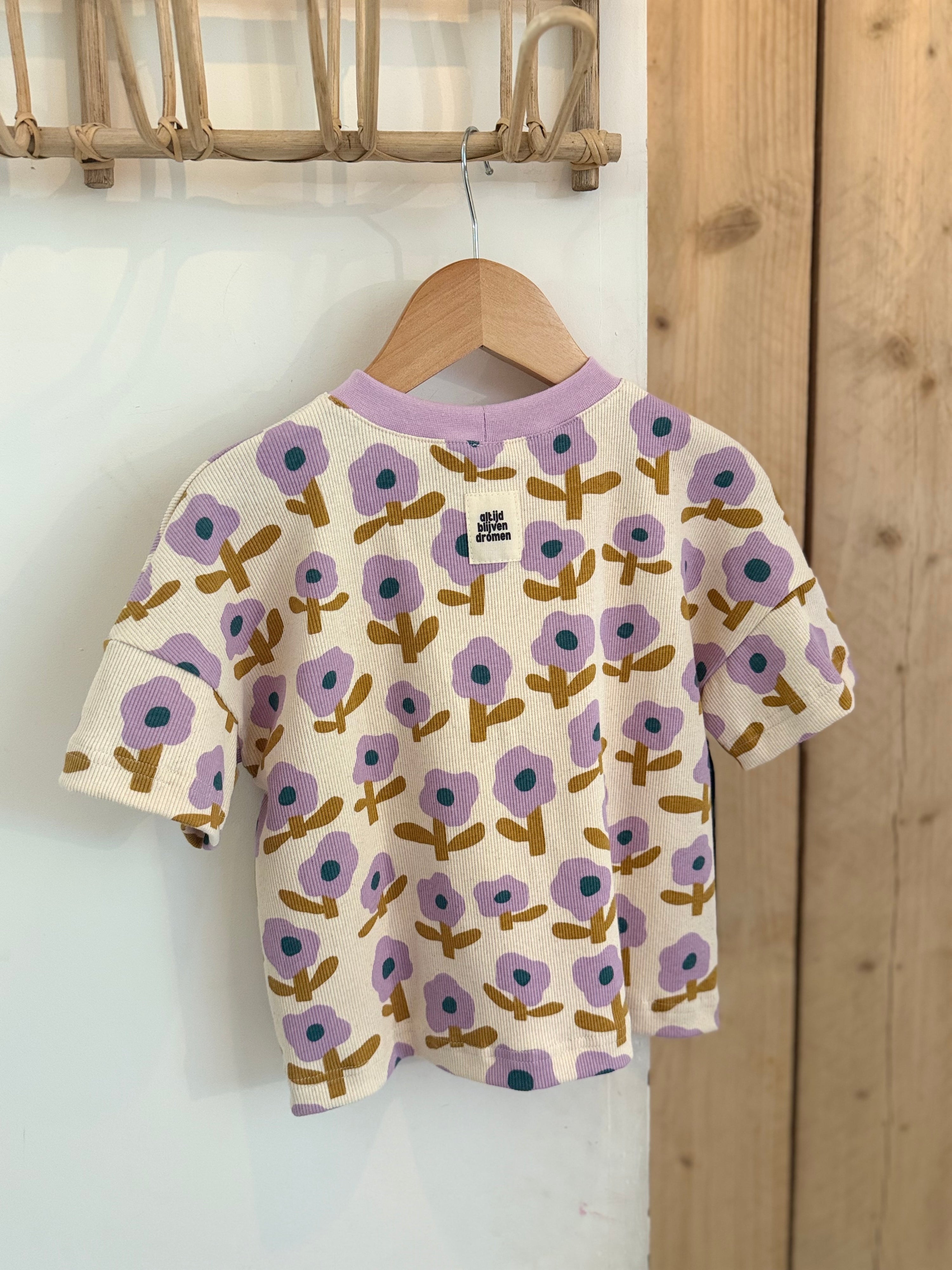 Shirt rib lola flower