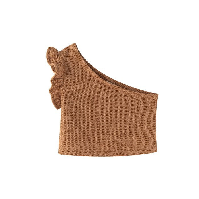 Gebreide off sholder top
