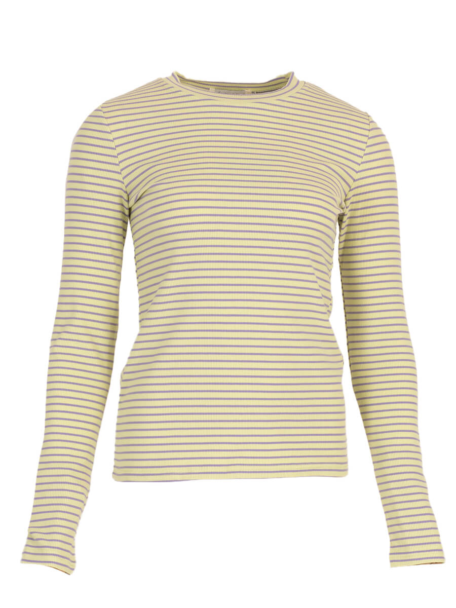 Long sleeve lila/lime