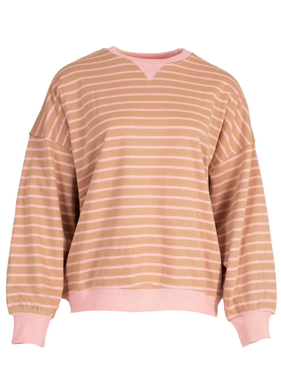 Sweater pink - stripes