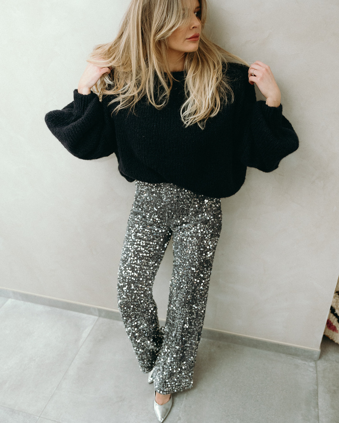 Glitter pants