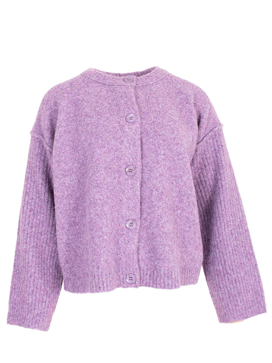 cardigan lila