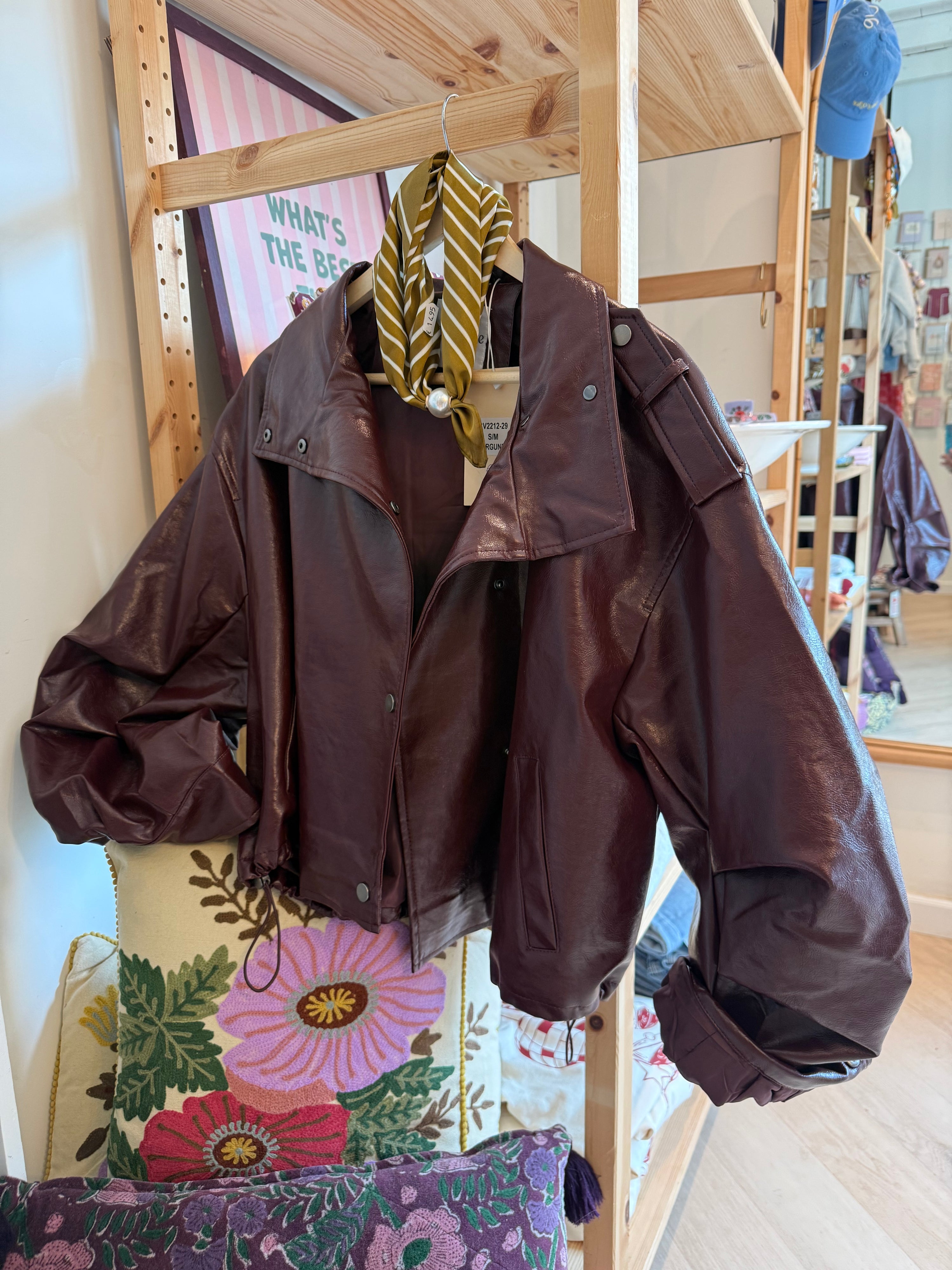 Jacket coperrose - bordeaux