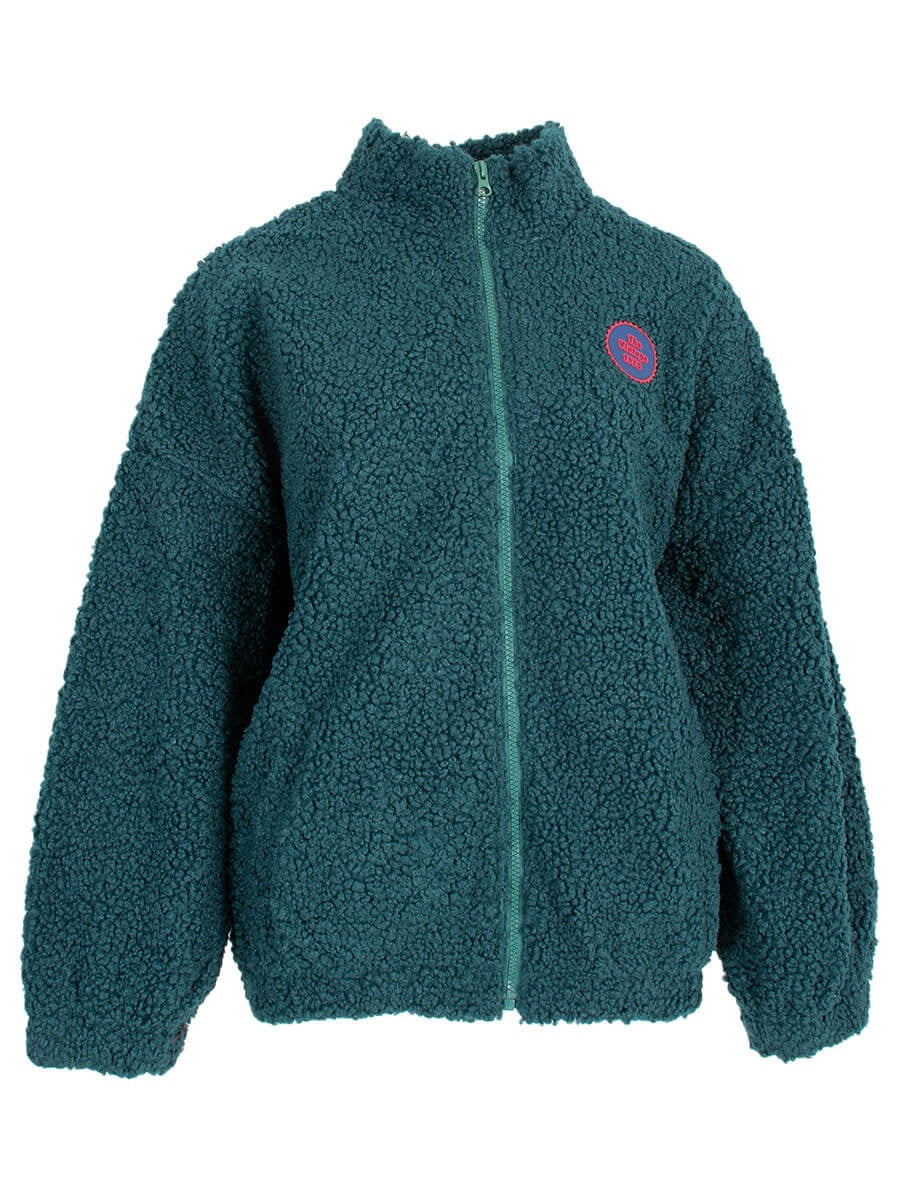 Teddy jacket - green