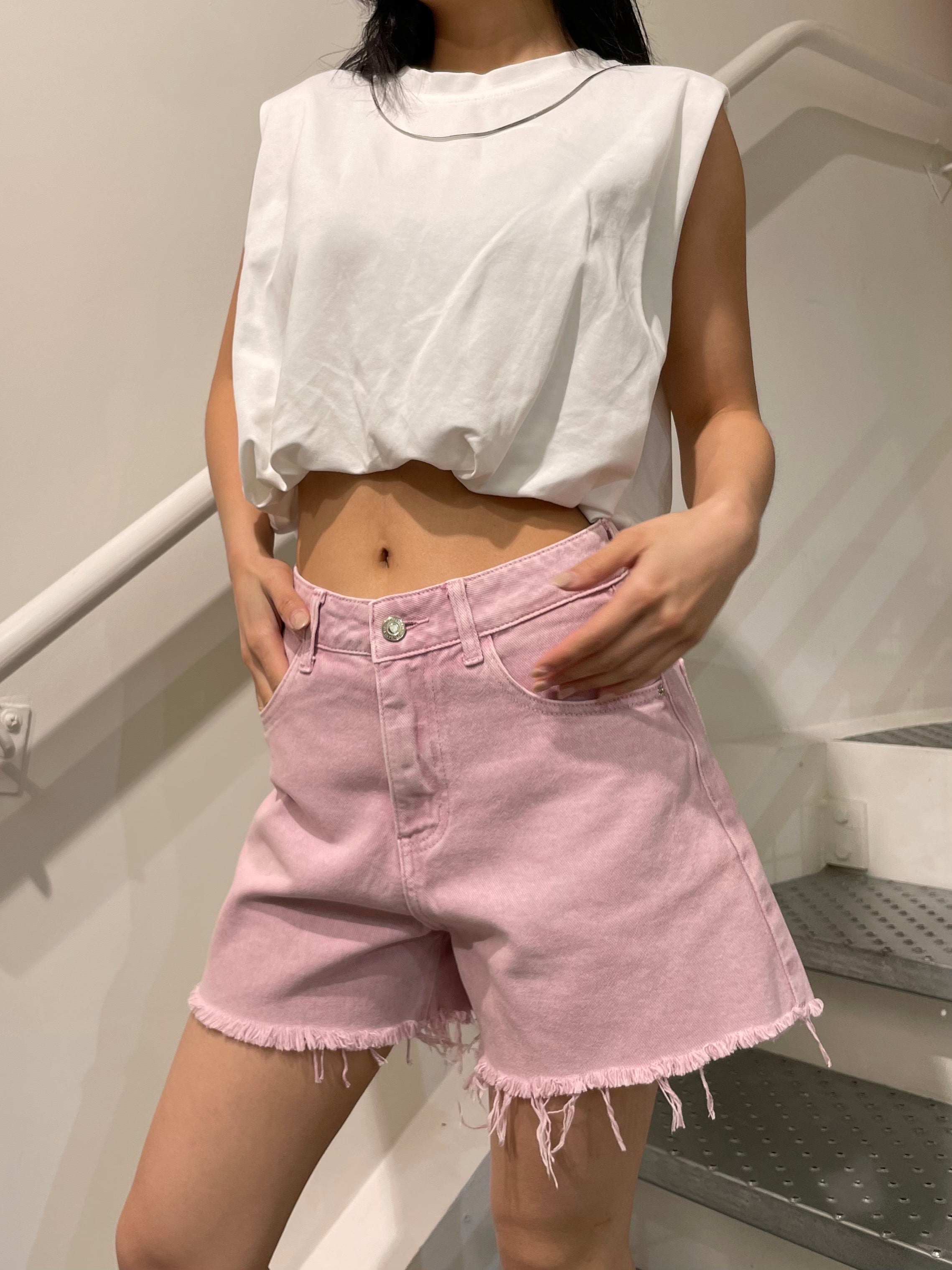 Jeans Short Joske - pink