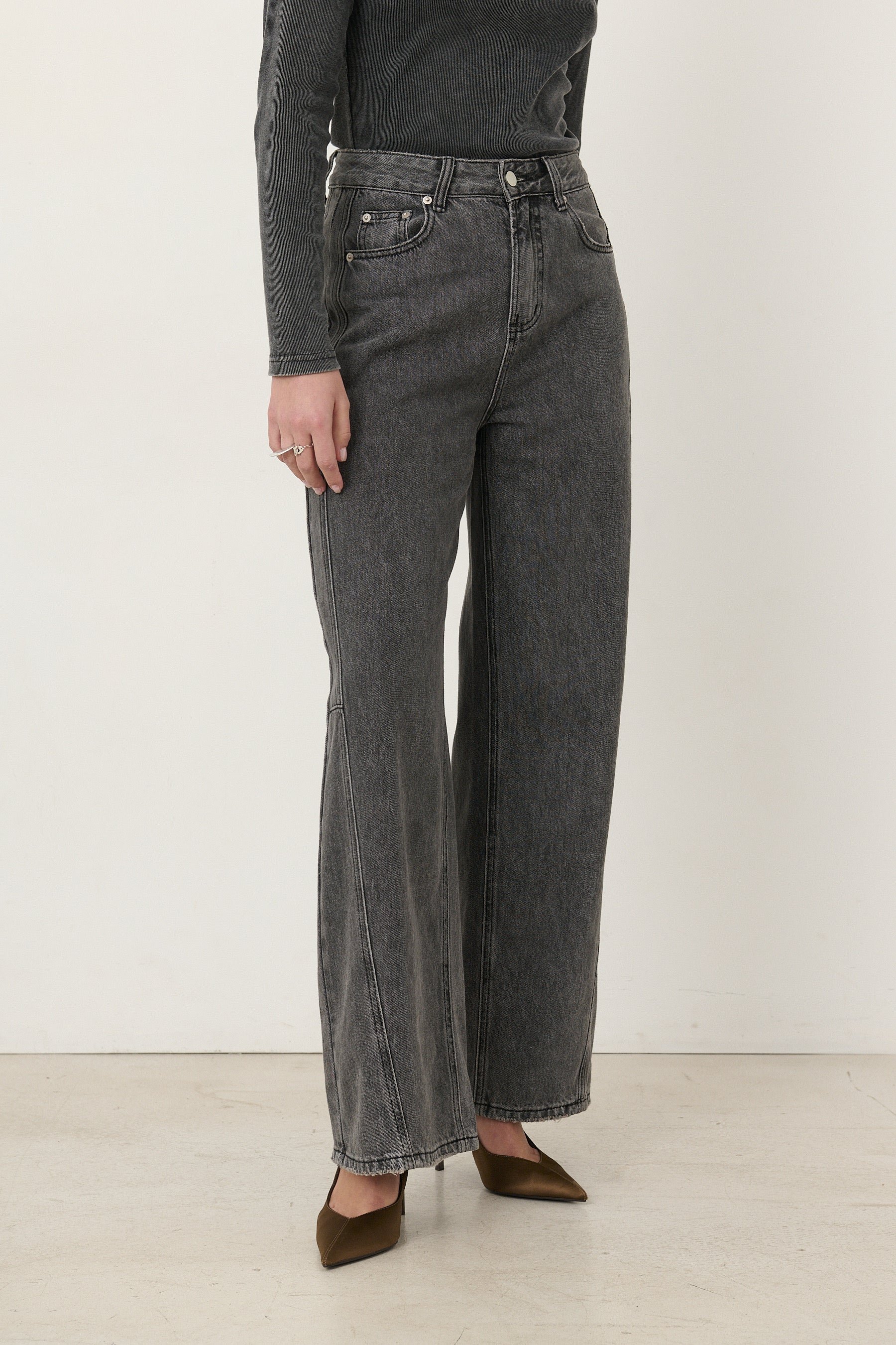 Pants- griet grey
