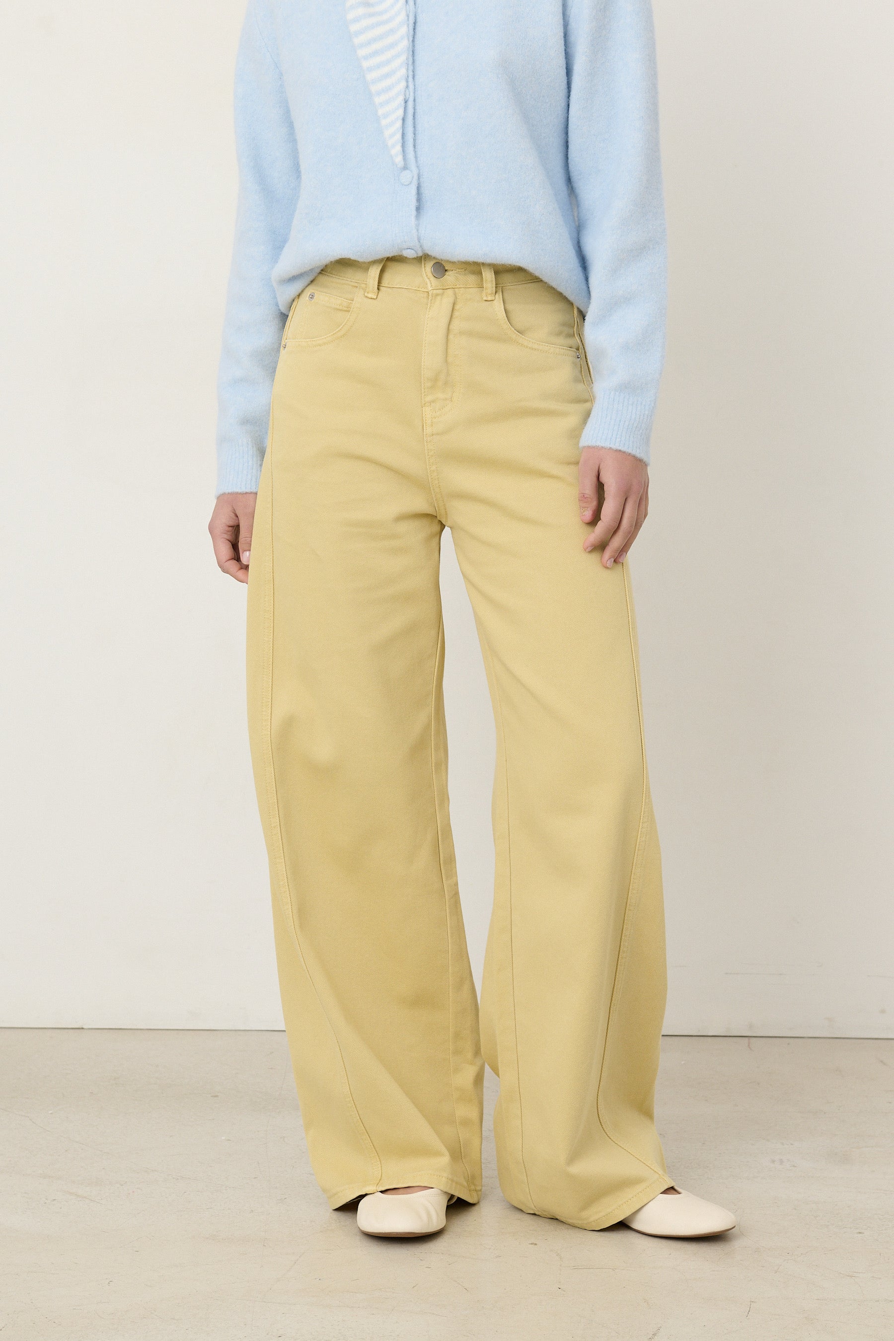 Pants Leo - yellow