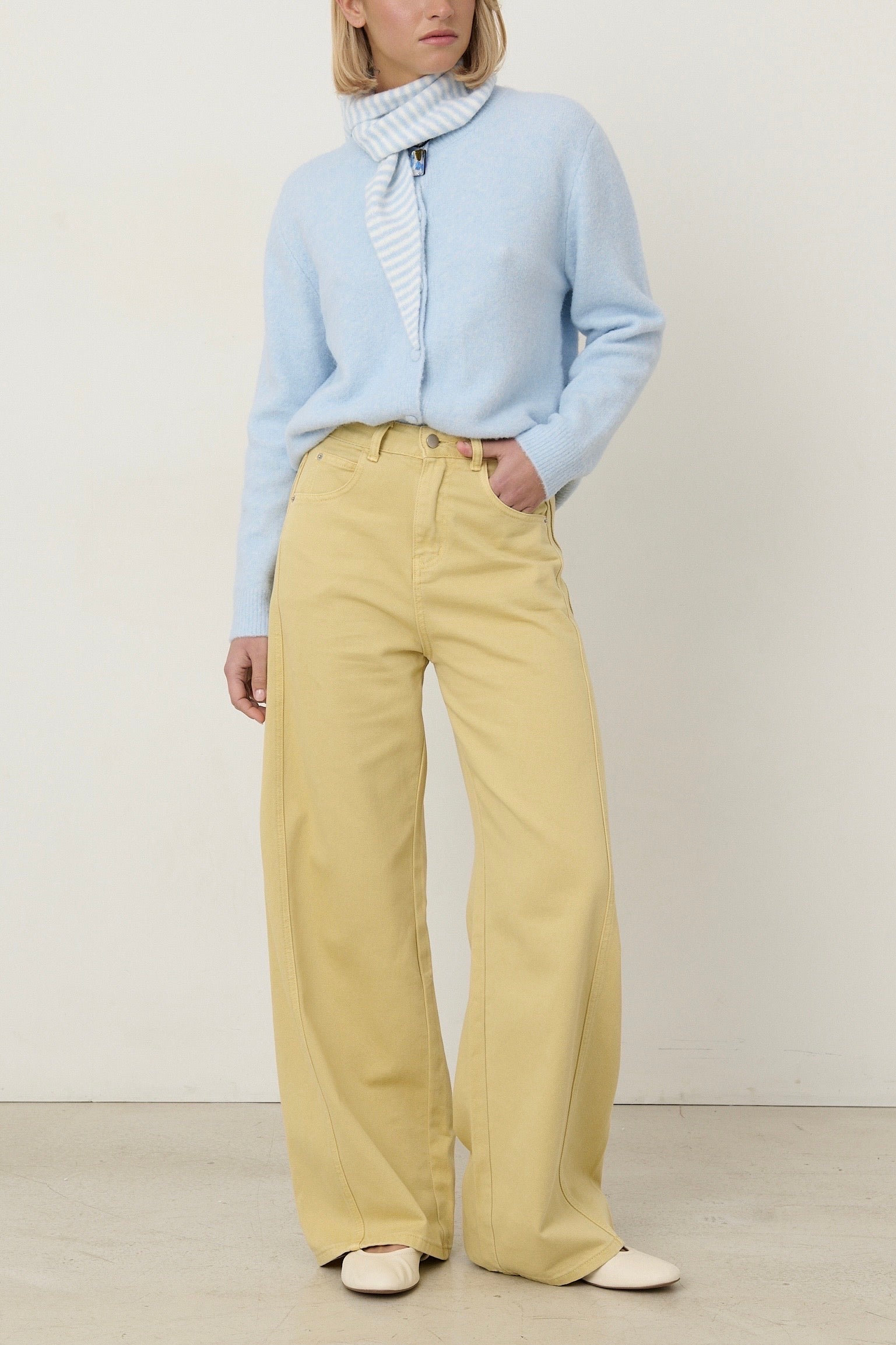 Pants Leo - yellow