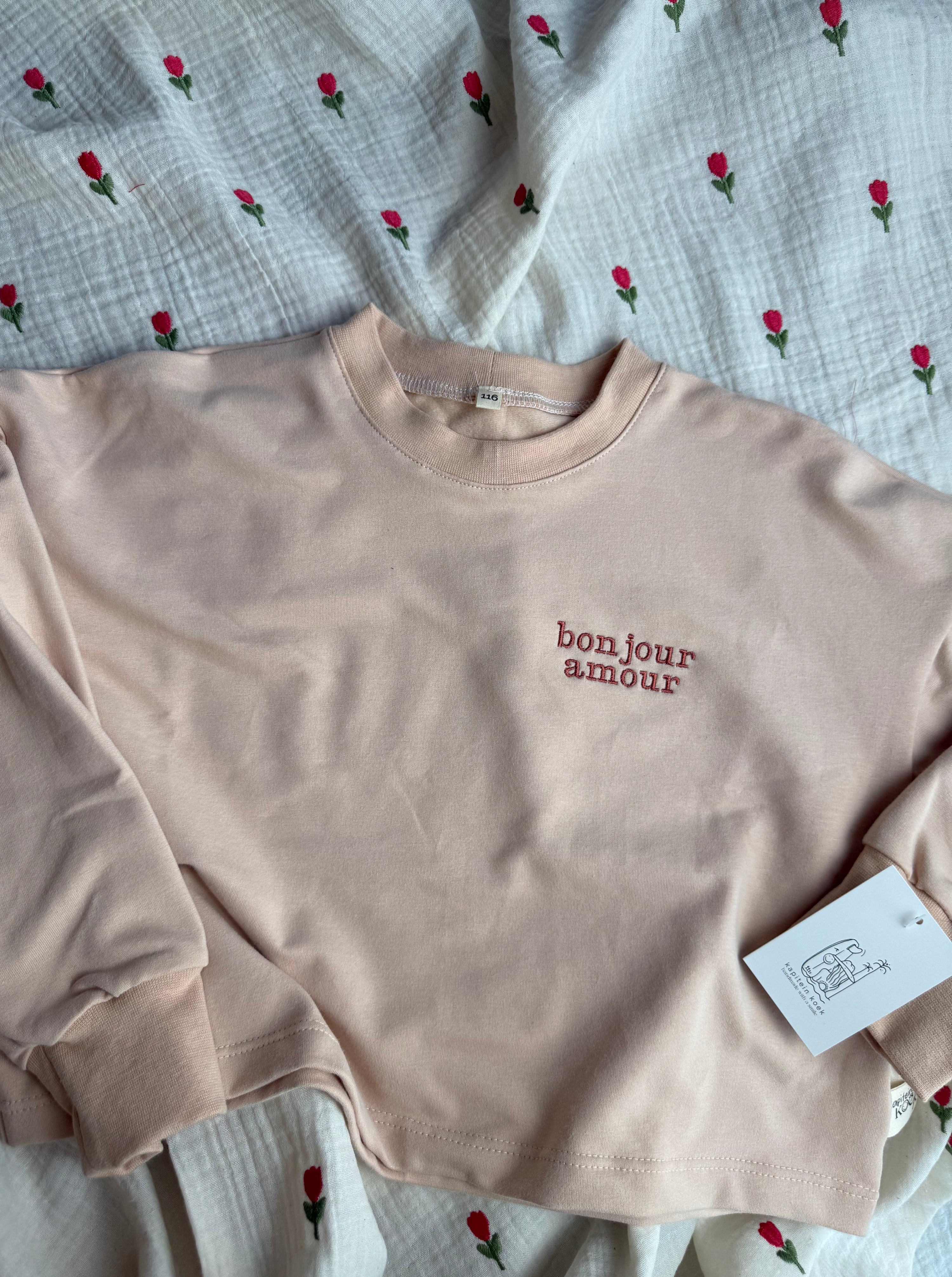 Sweater - bonjour amour