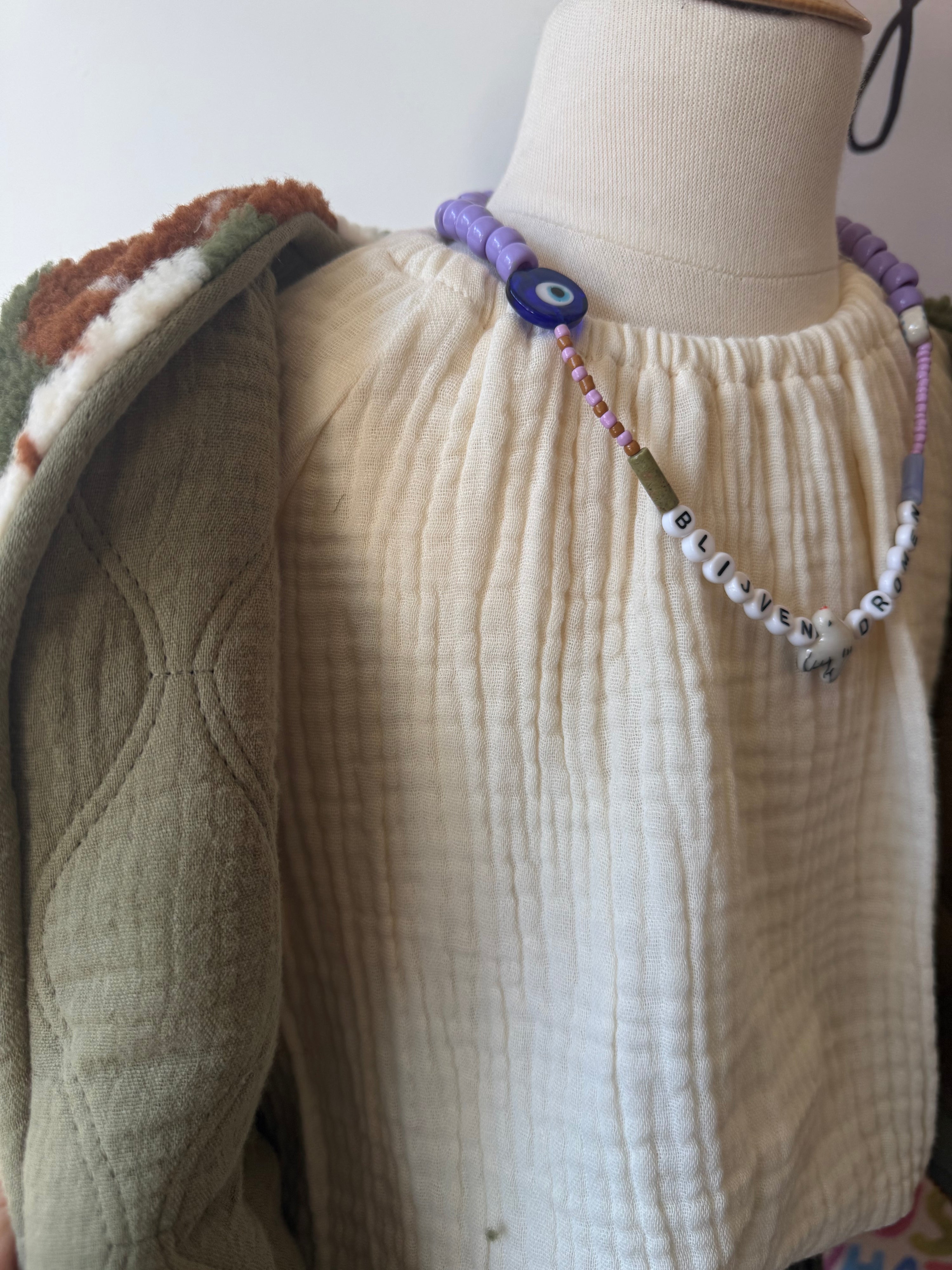 Gilet smiley - kaki padded