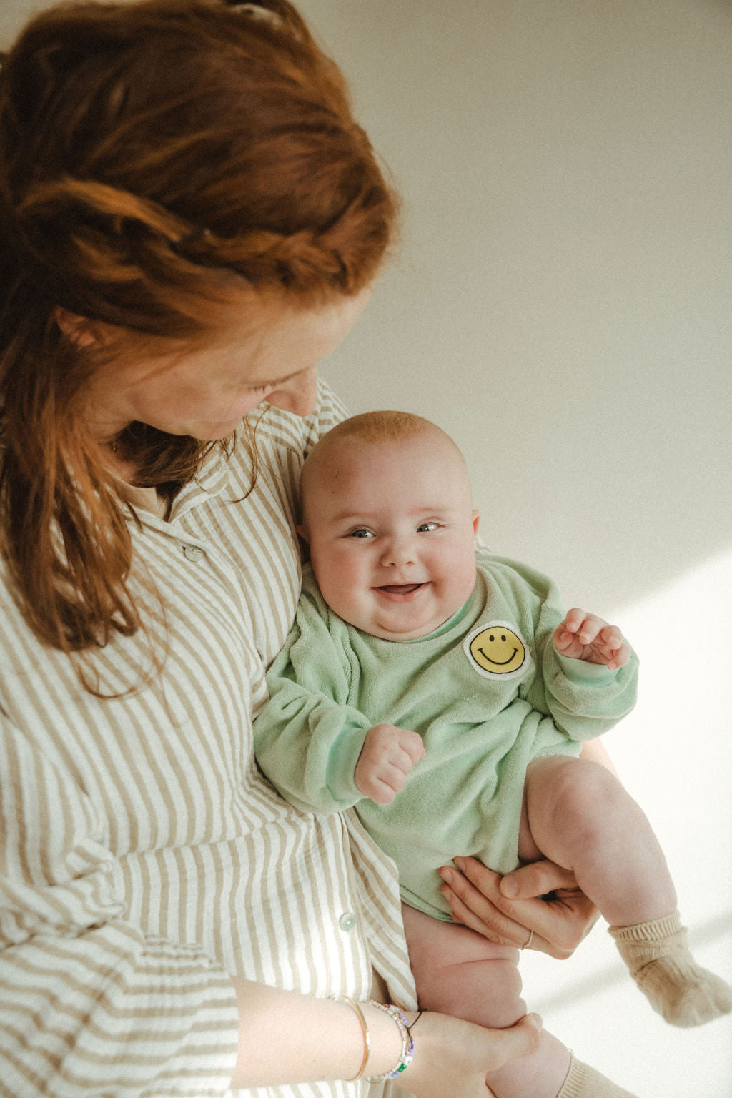 Sweaterromper - mint spons