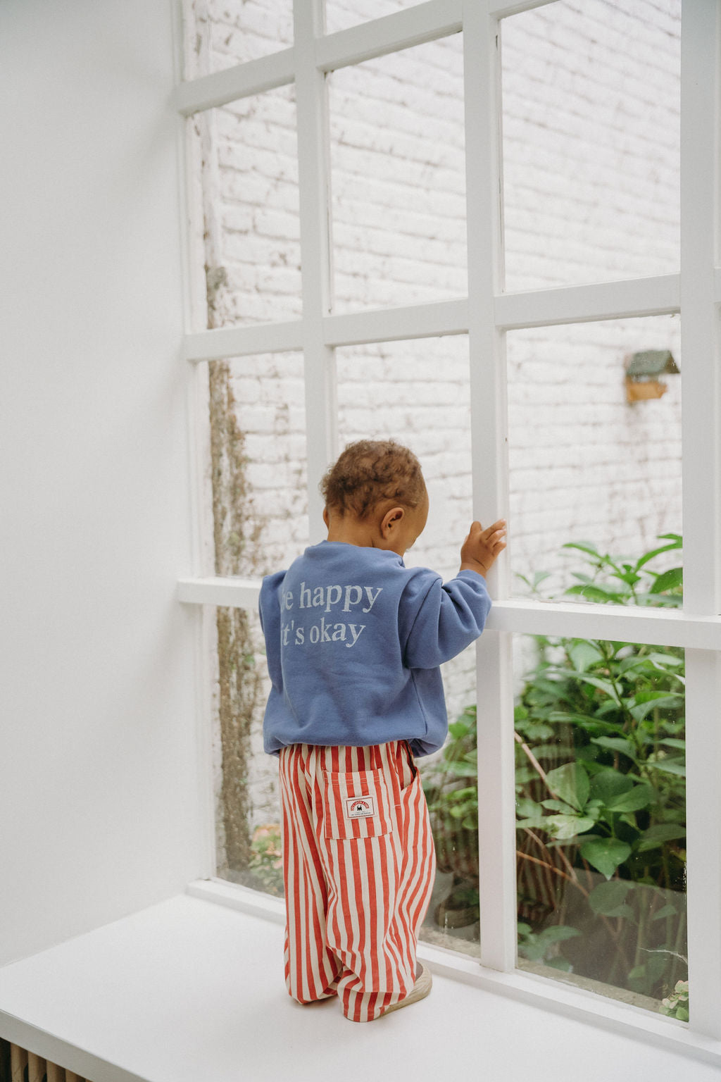Sweater - be happy blue
