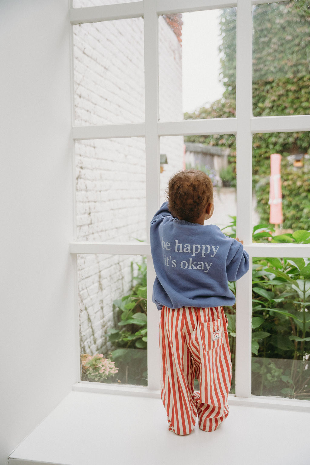 Sweater - be happy blue