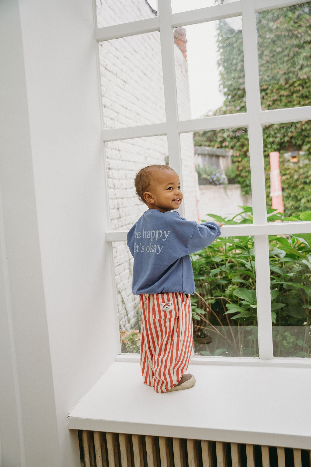Sweater - be happy blue