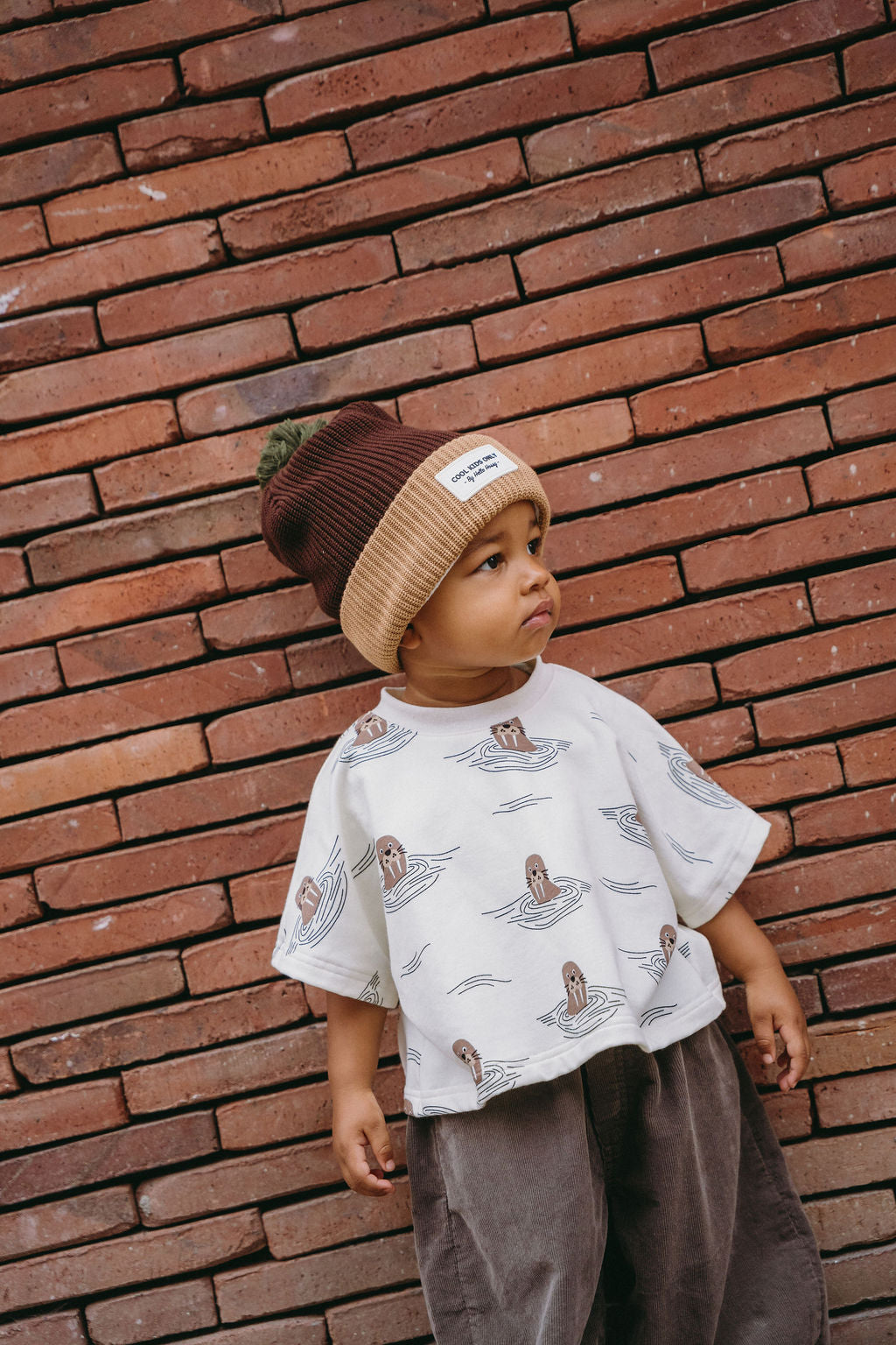 T-shirt cropped - wally de walrus
