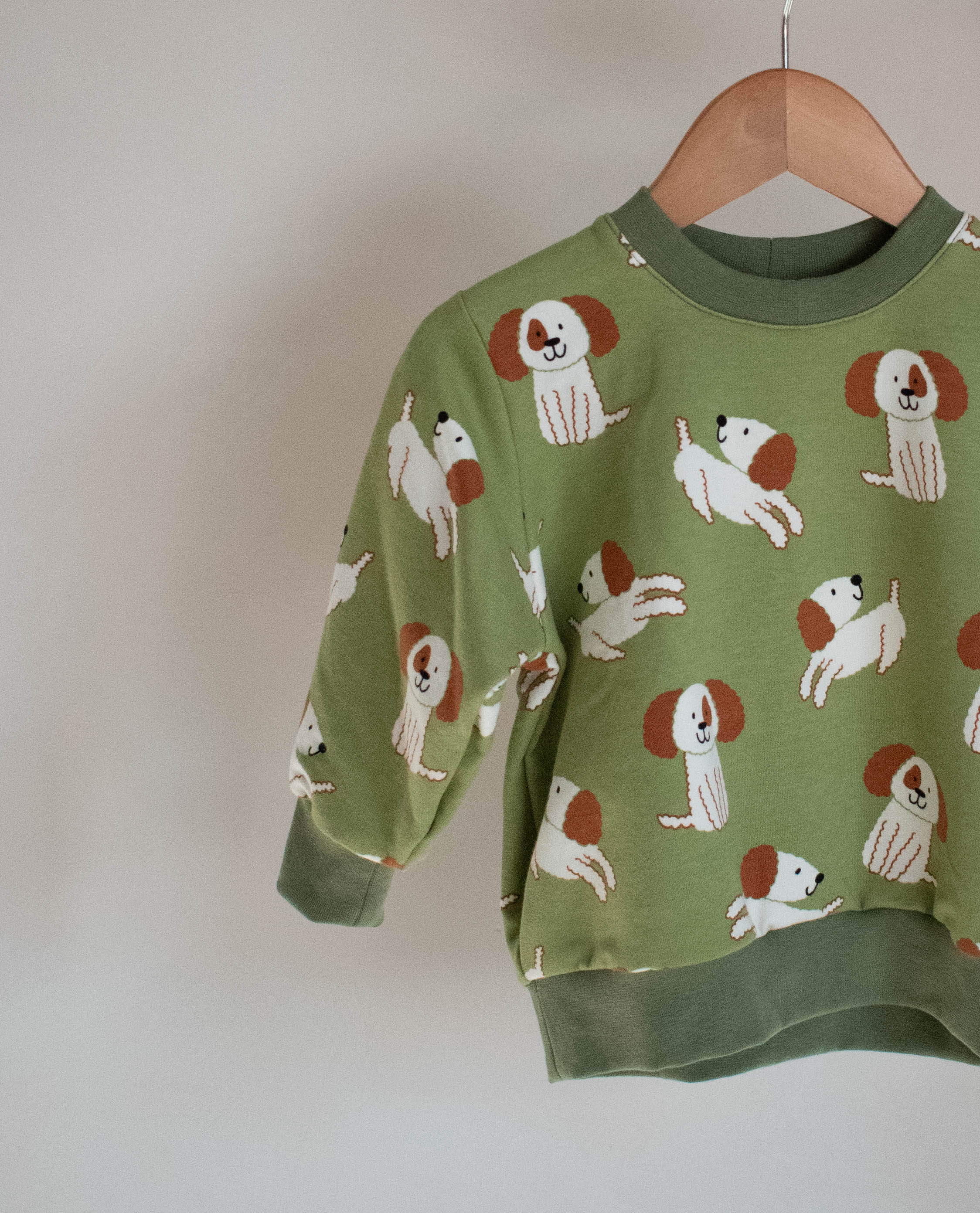 Sweater doggie - green