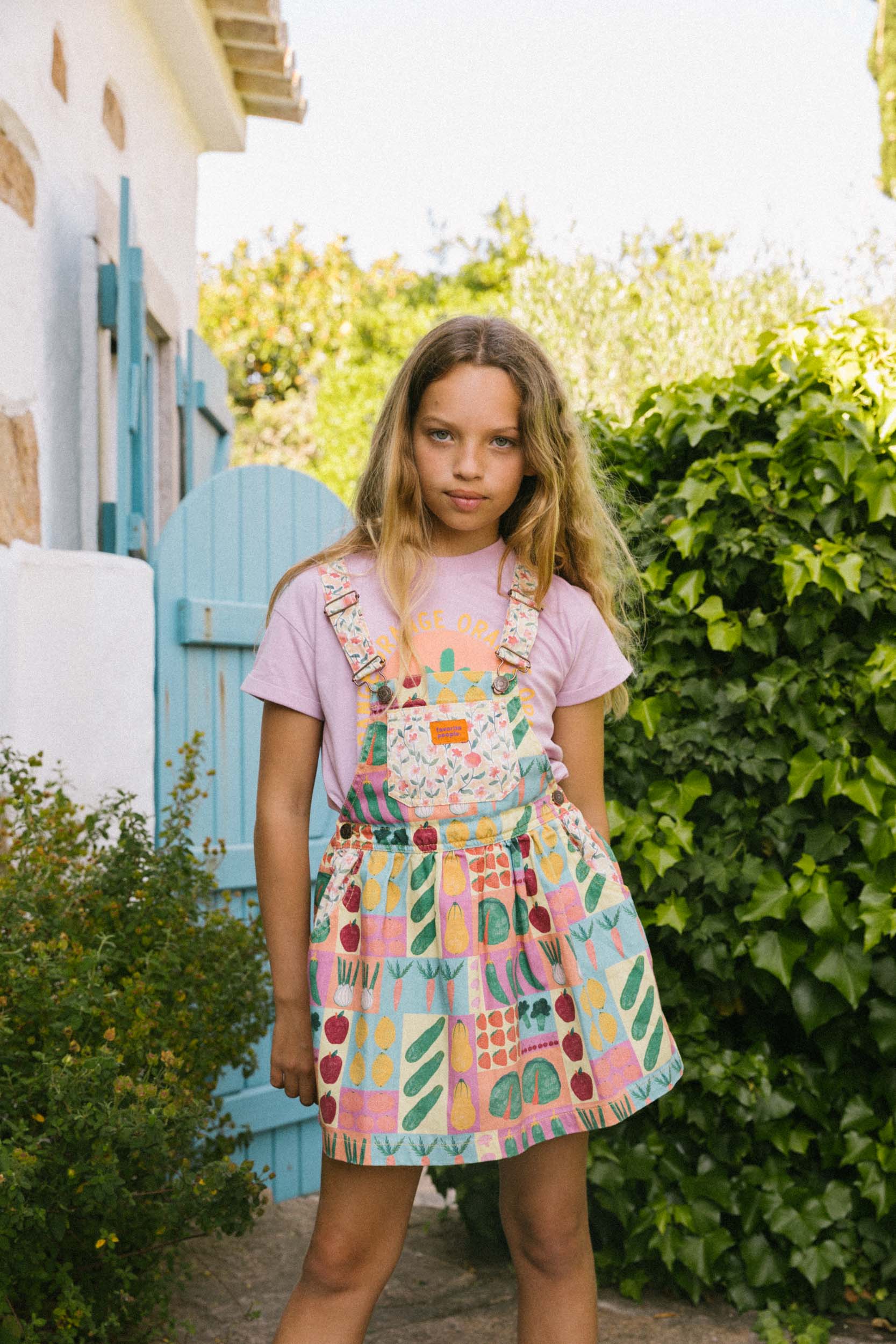 FOCACCIA SKIRT OVERALLS KIDS