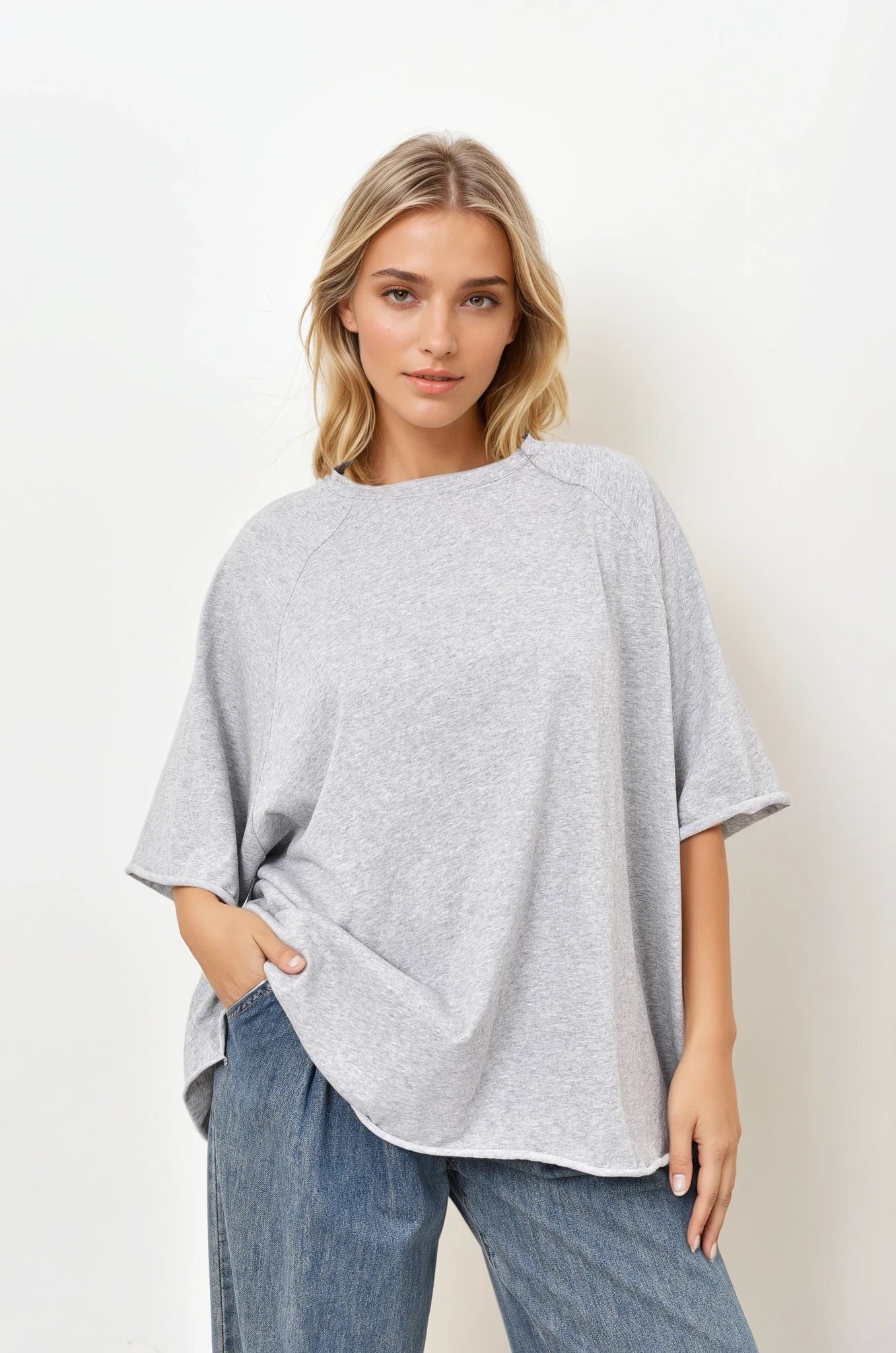 Oversized shirt  - grey