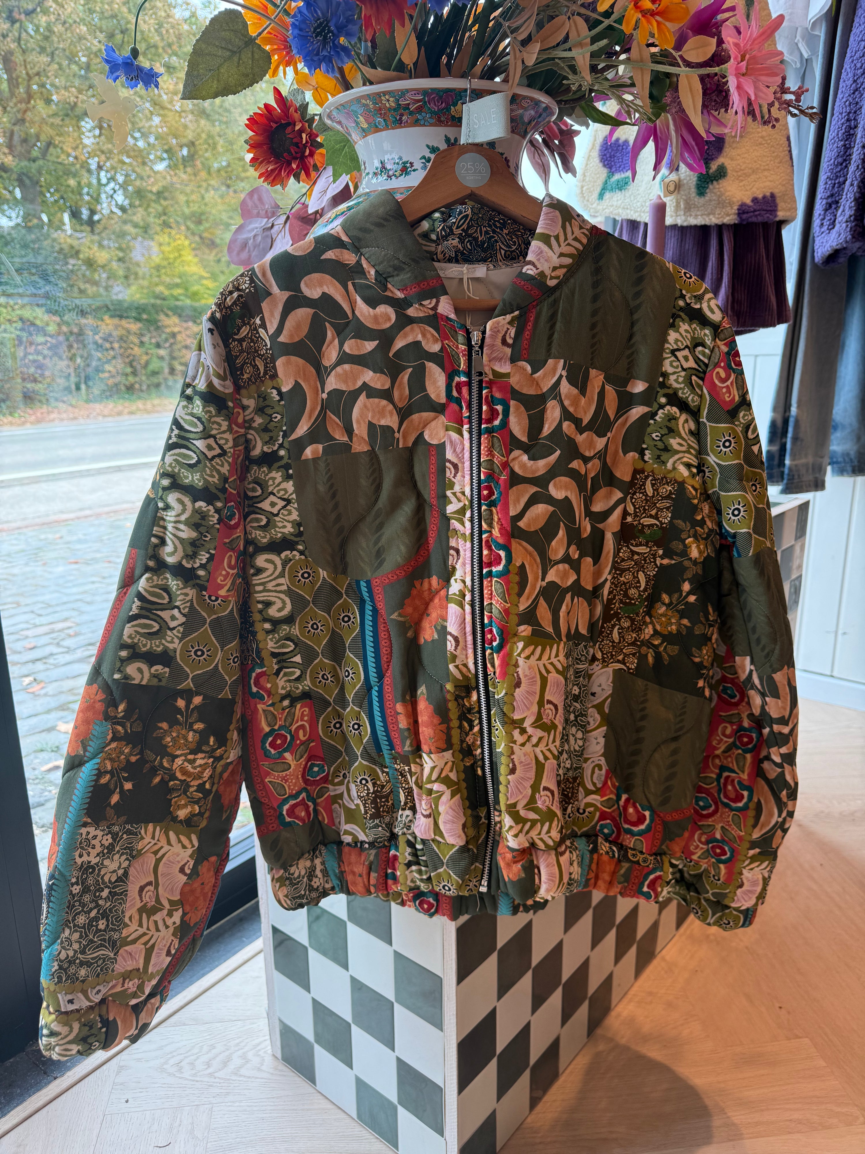 Padded jacket - green