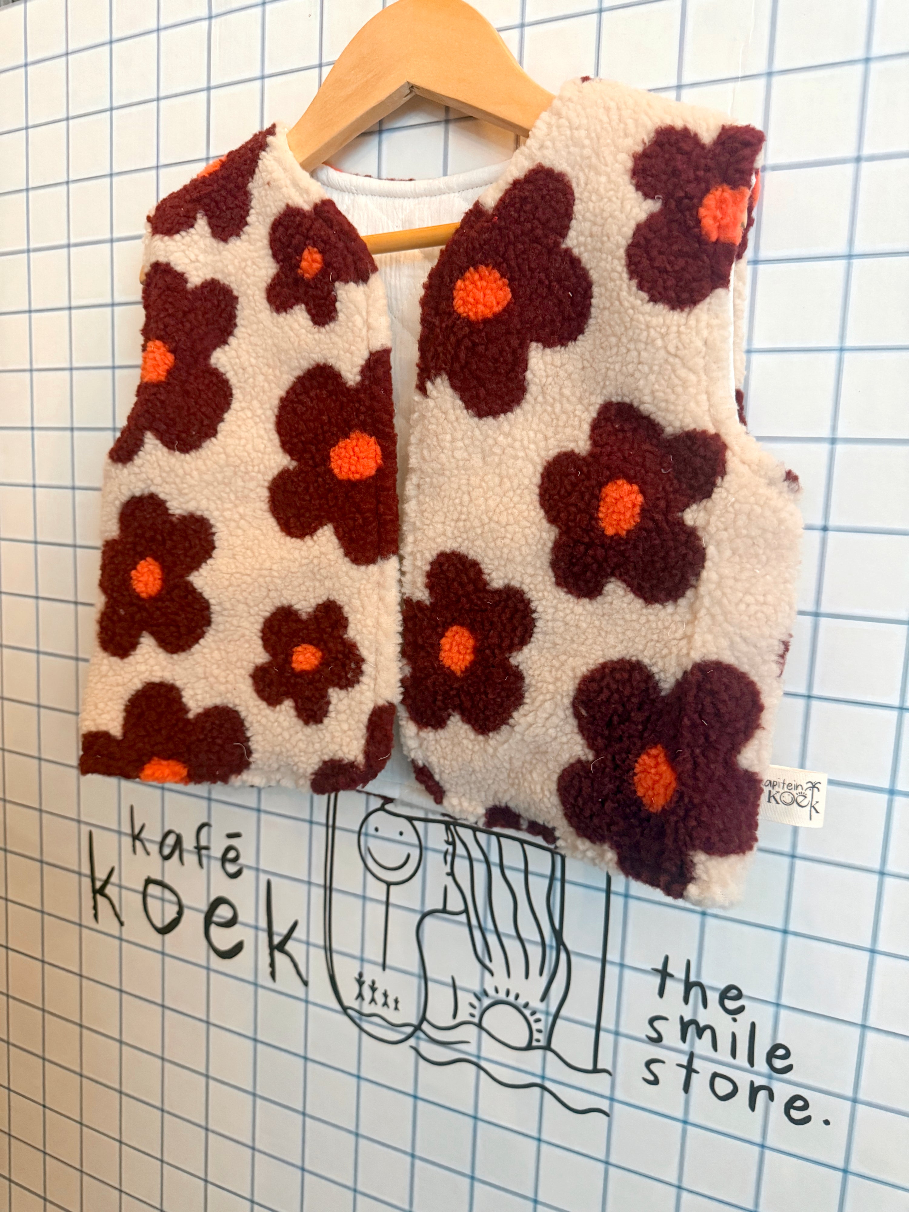 Gilet - jij bent mijn bloemetje