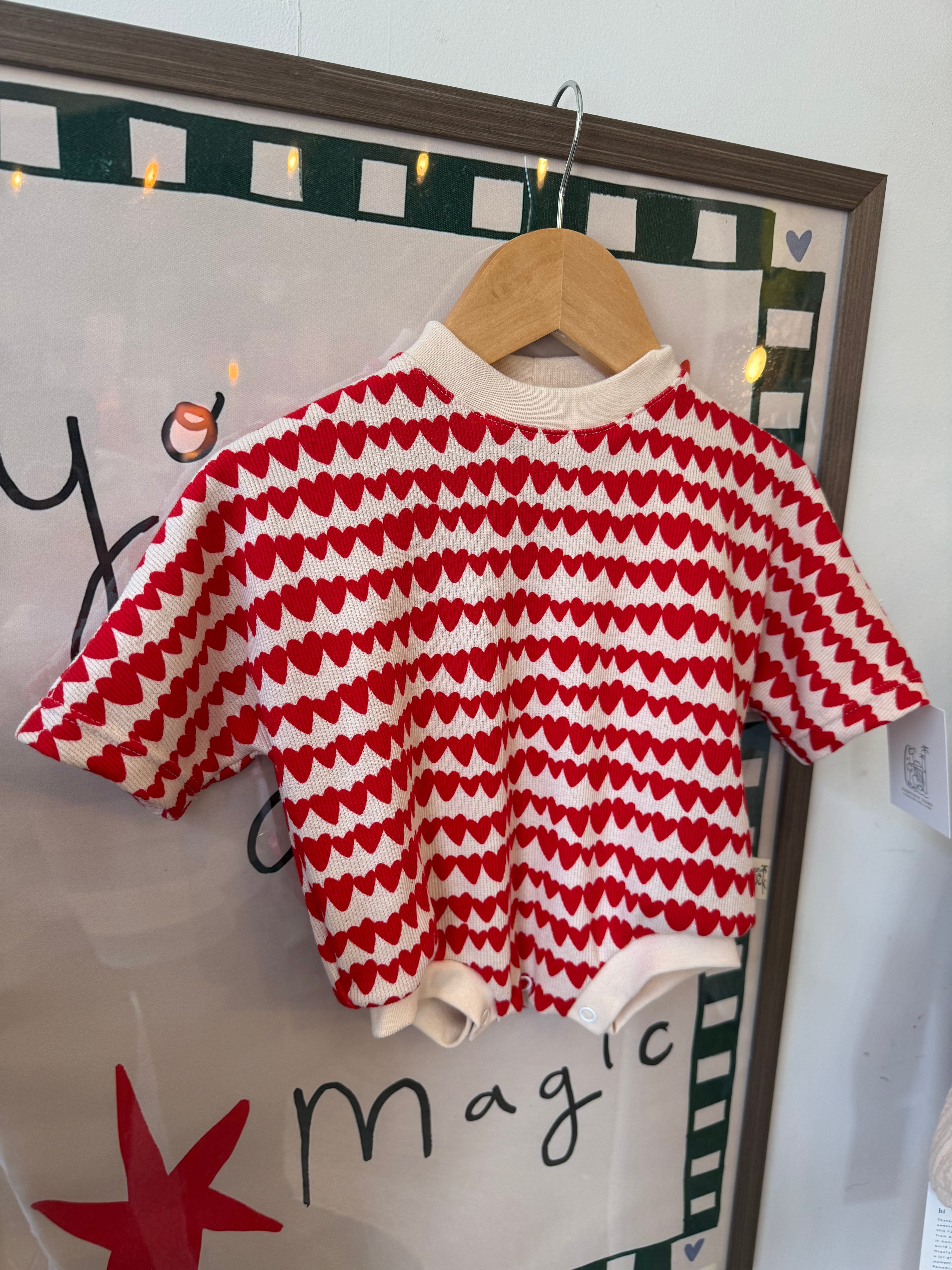 Shirtromper - heartjes