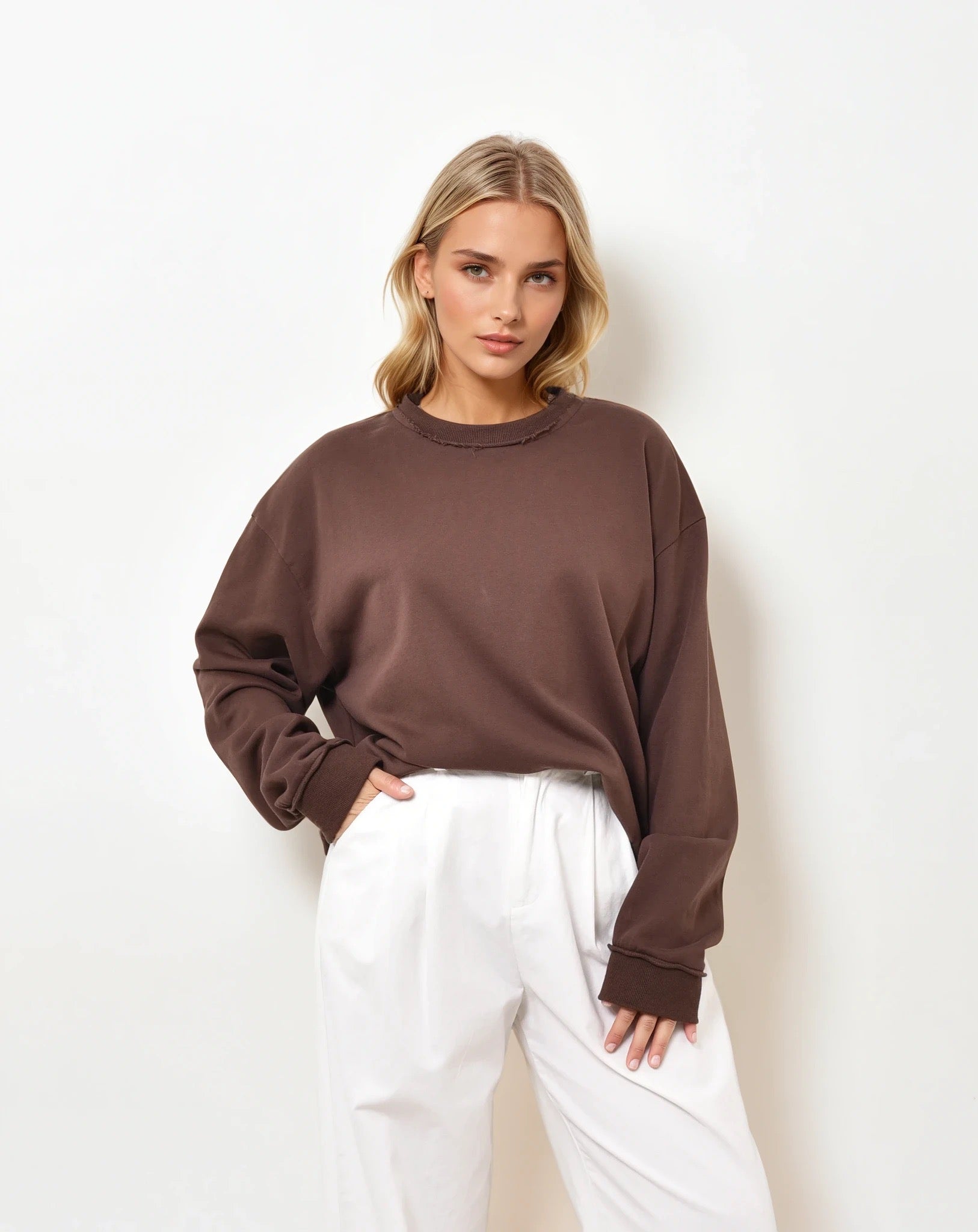 Sweater Mia - marron