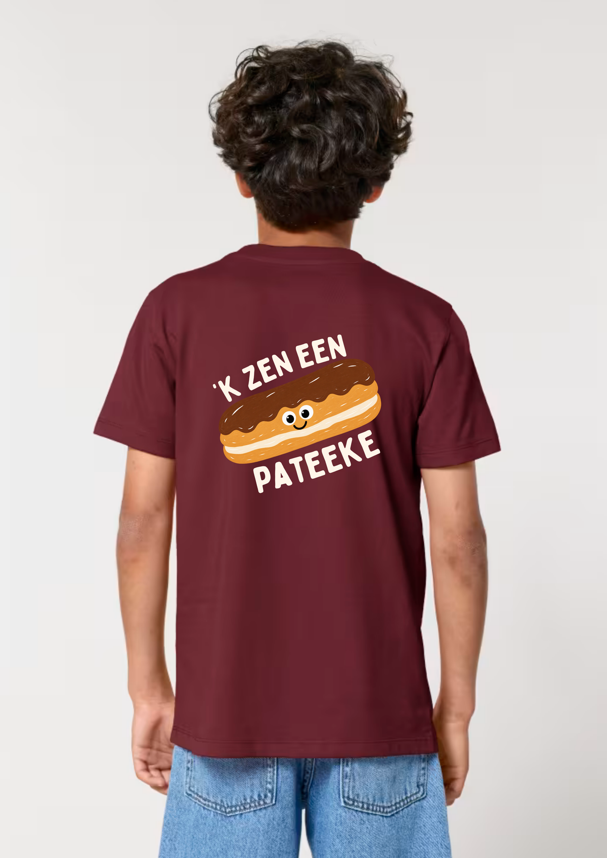Pateeke - shirts kids bordeaux