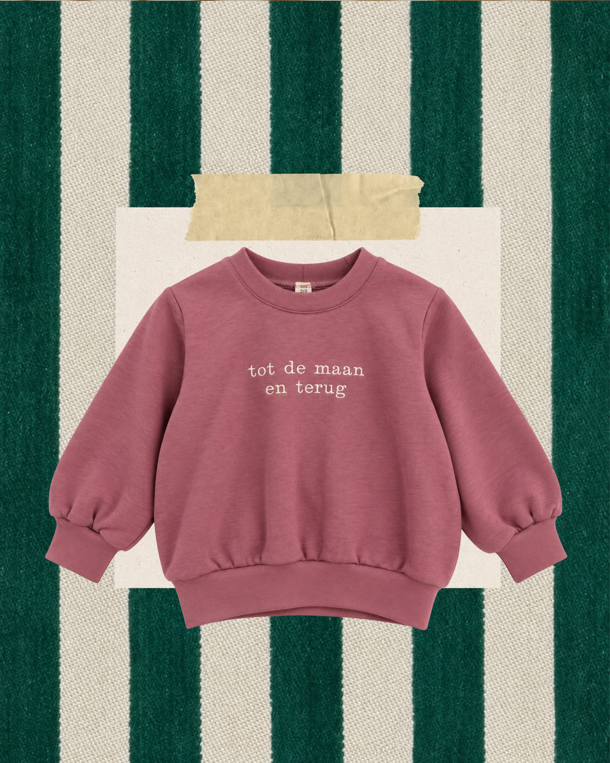 Sweater Mauve - tot aan de maan & terug