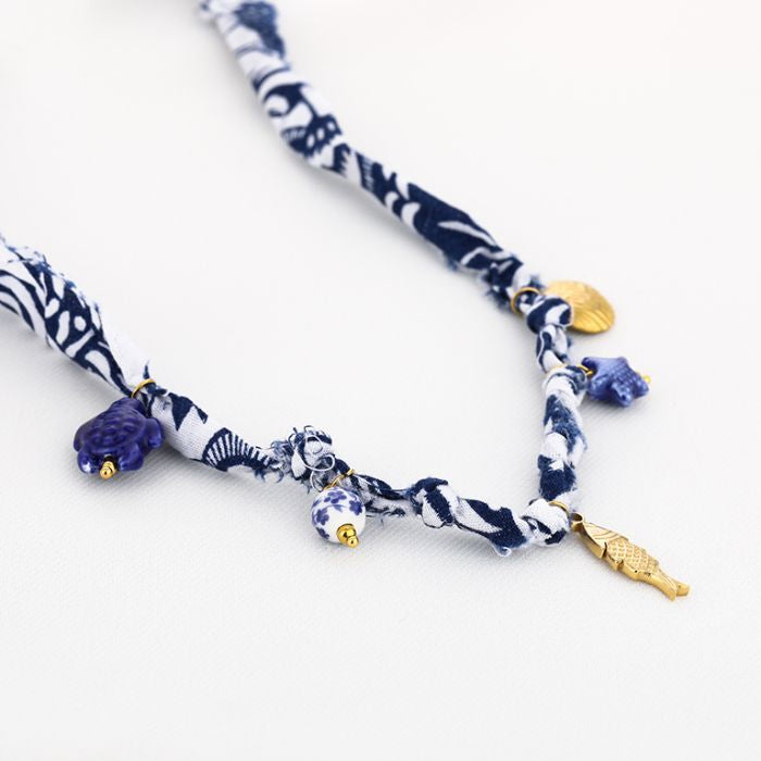 Ketting blue fishy