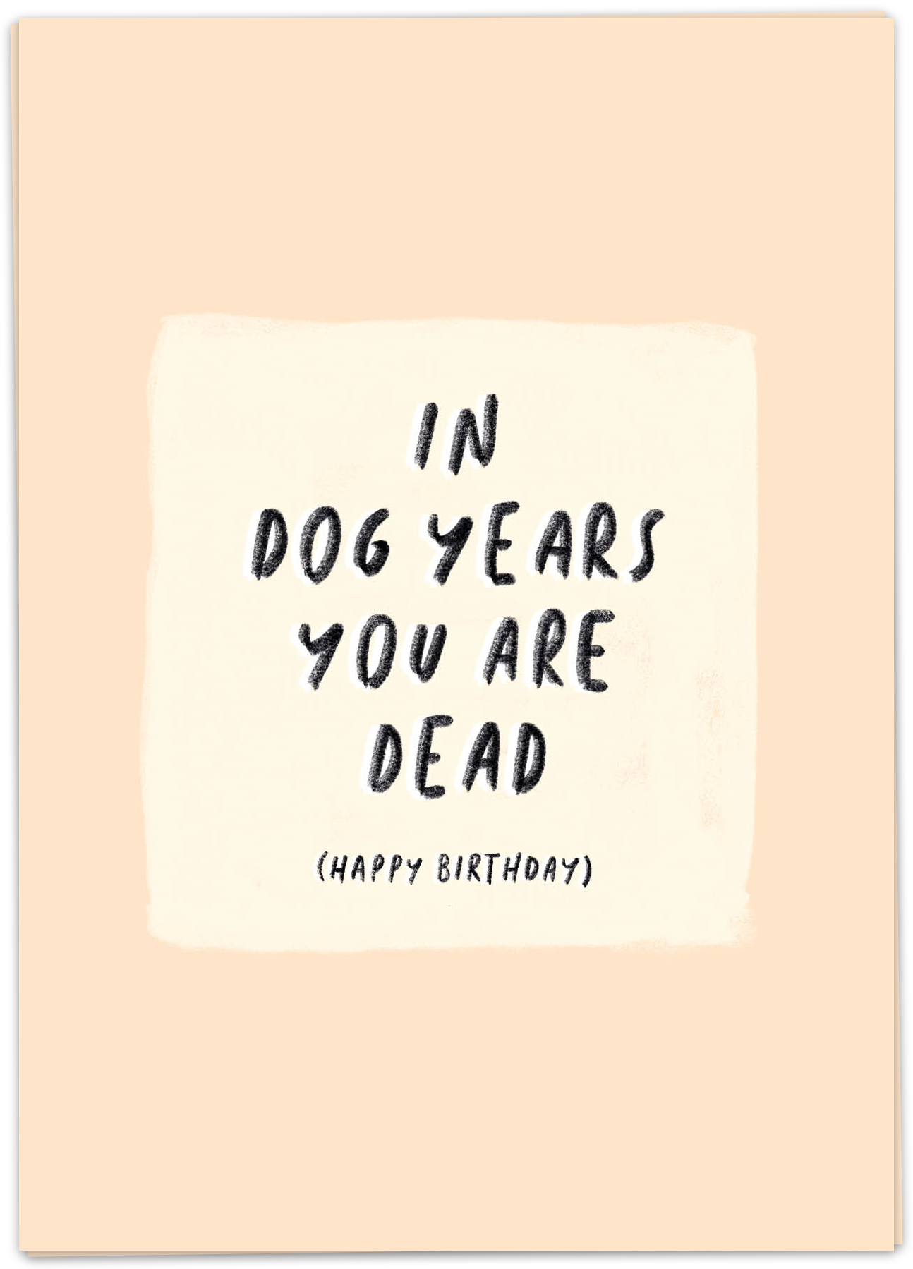 Wenskaart ' dogyears'