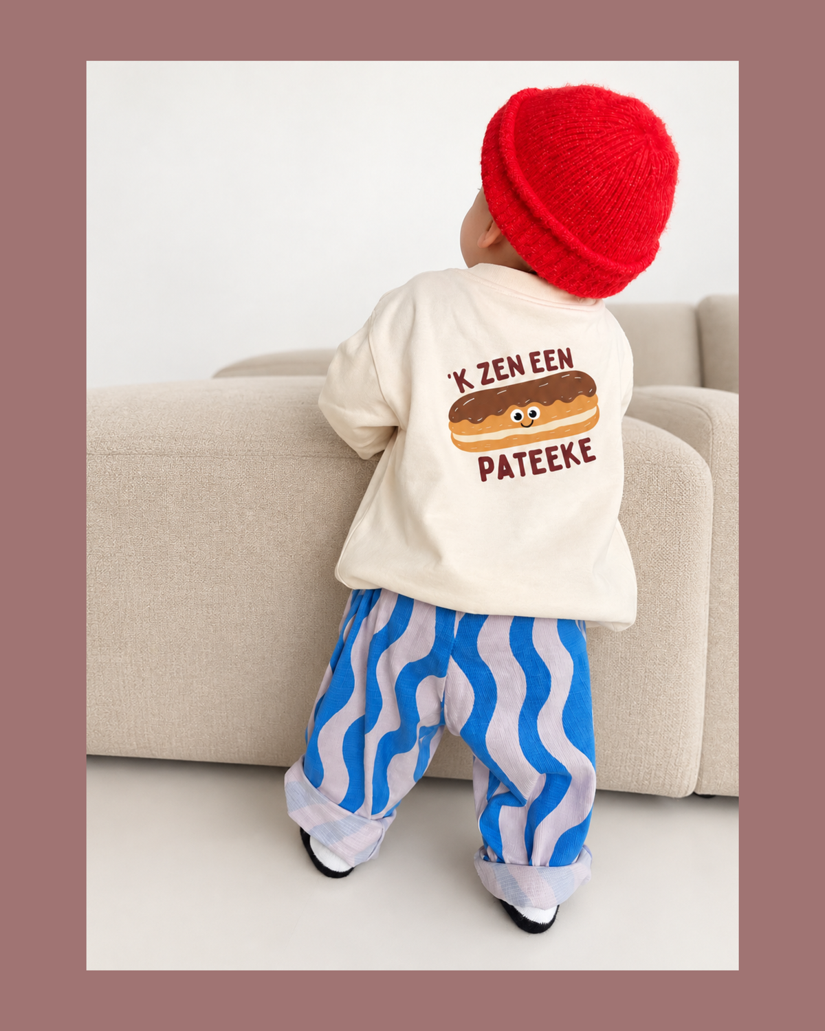 Pateeke - shirts kids beige