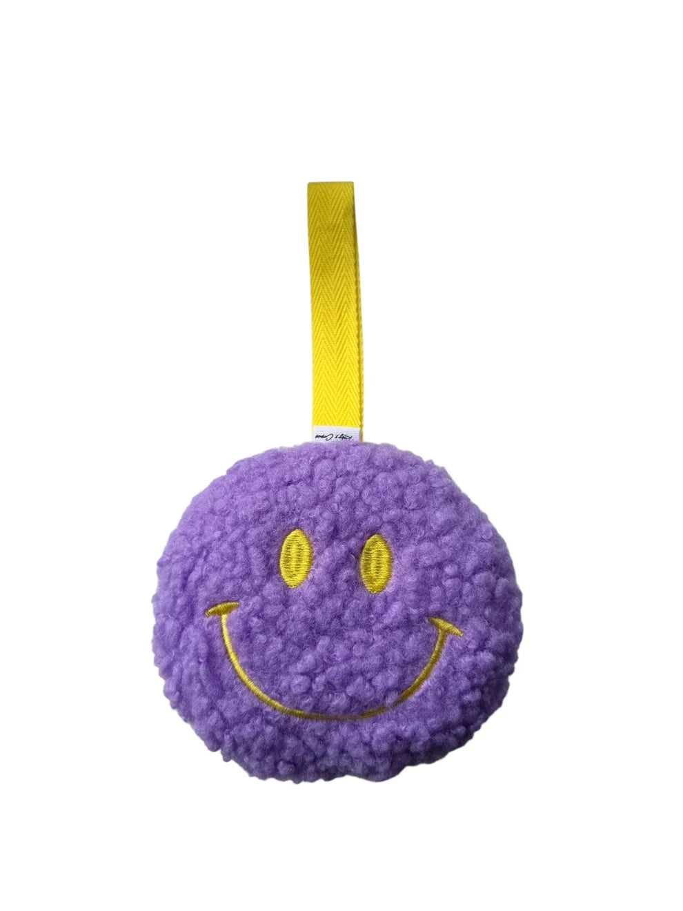 Tutkoord smiley teddy paars