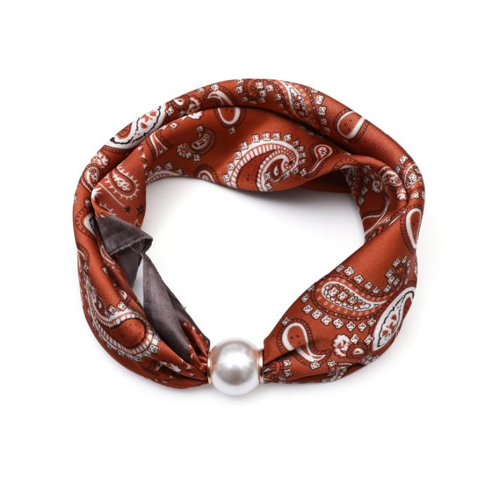 Sjaal pearl -orange