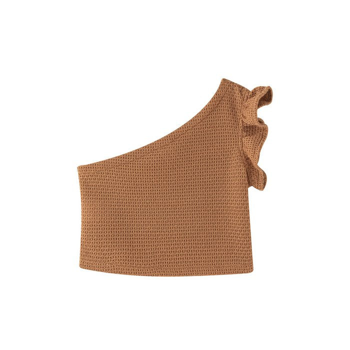 Gebreide off sholder top