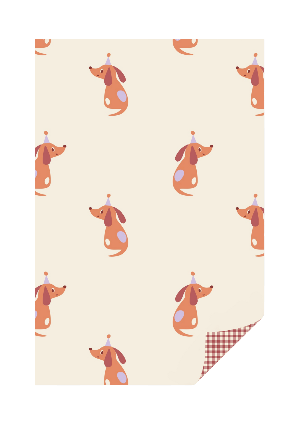 Rol kado papier - party dog