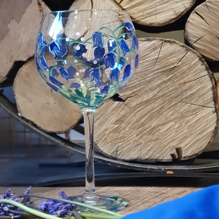 Gin glas - blue