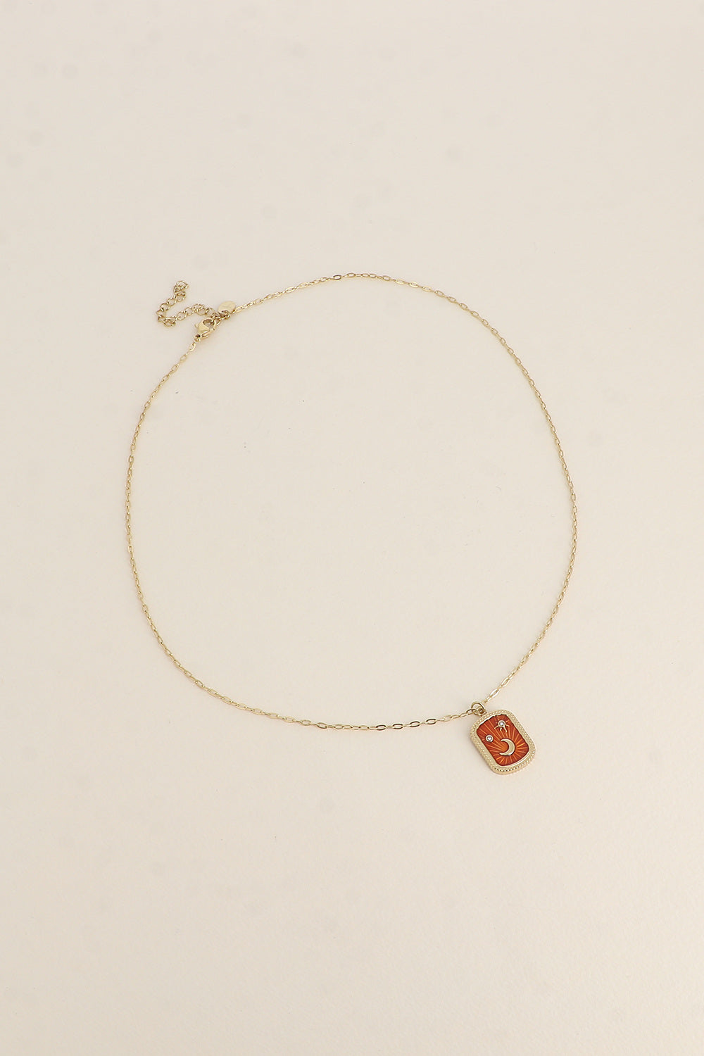 Ketting maan - orange