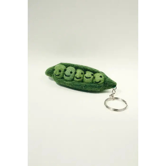 Sleutelhanger erwten
