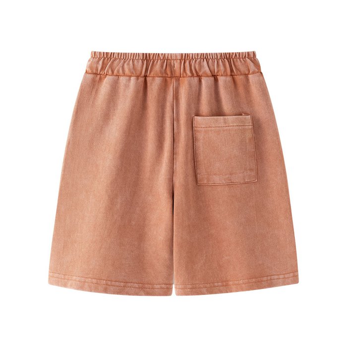 Short - washed orange